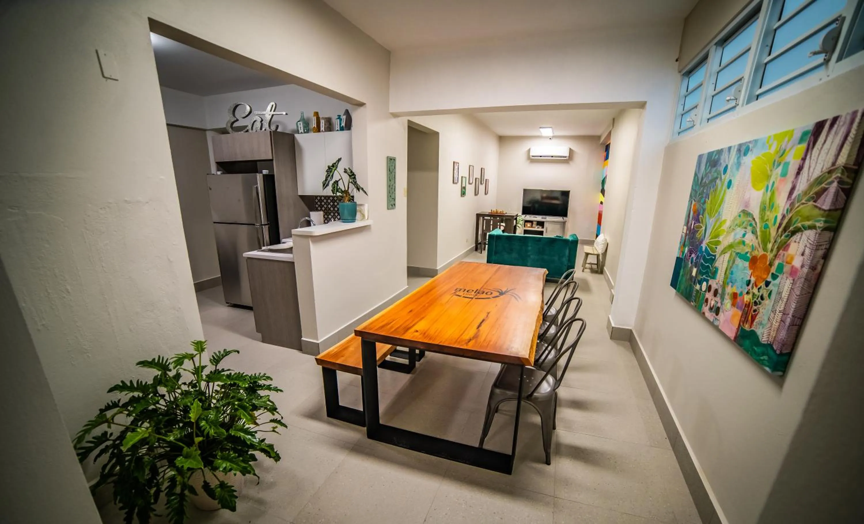 Kitchen or kitchenette in Melao Lodge