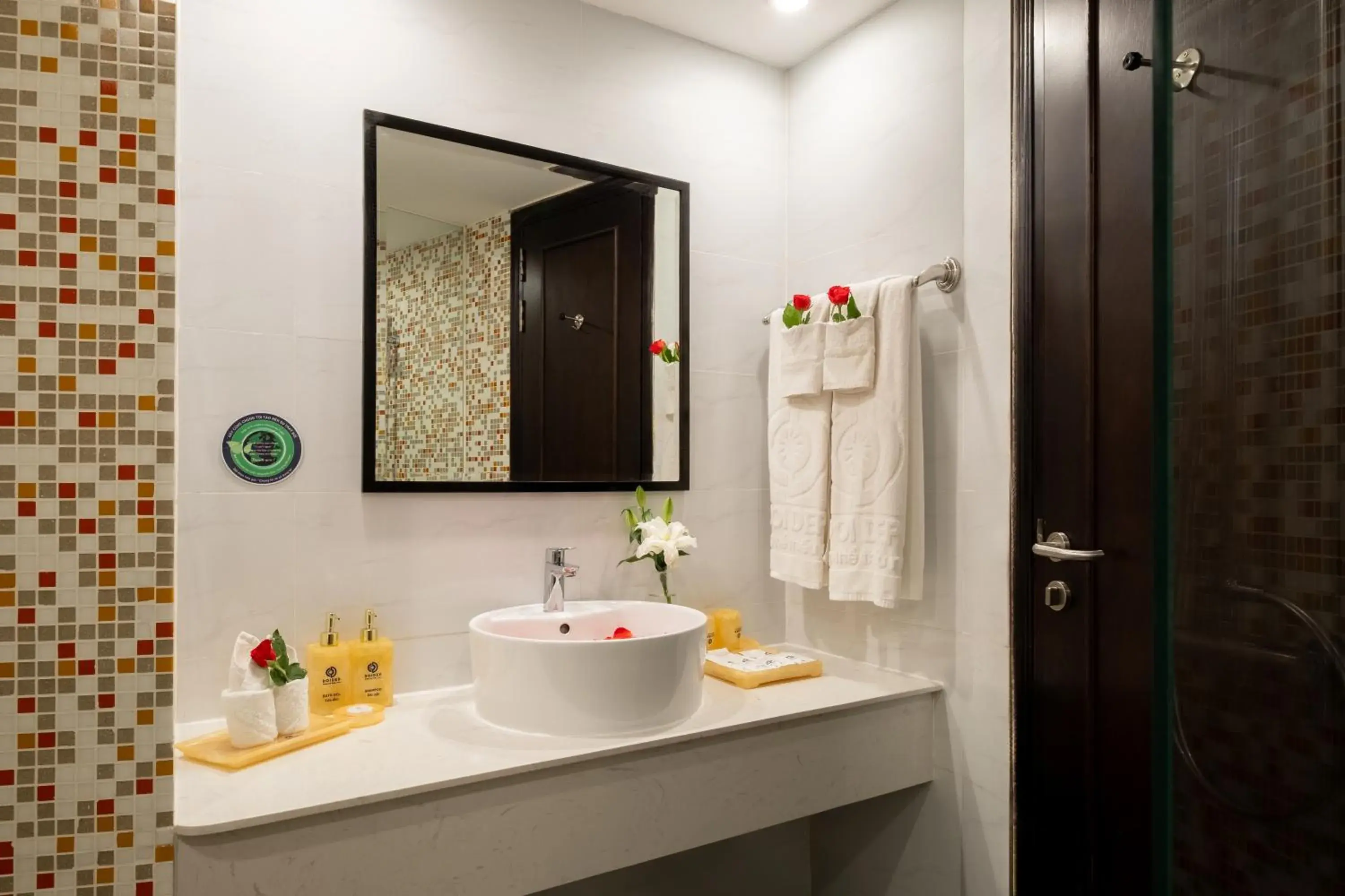 Bathroom in Sandals Lily Hotel Bathroom in Sandals Lily Hotel