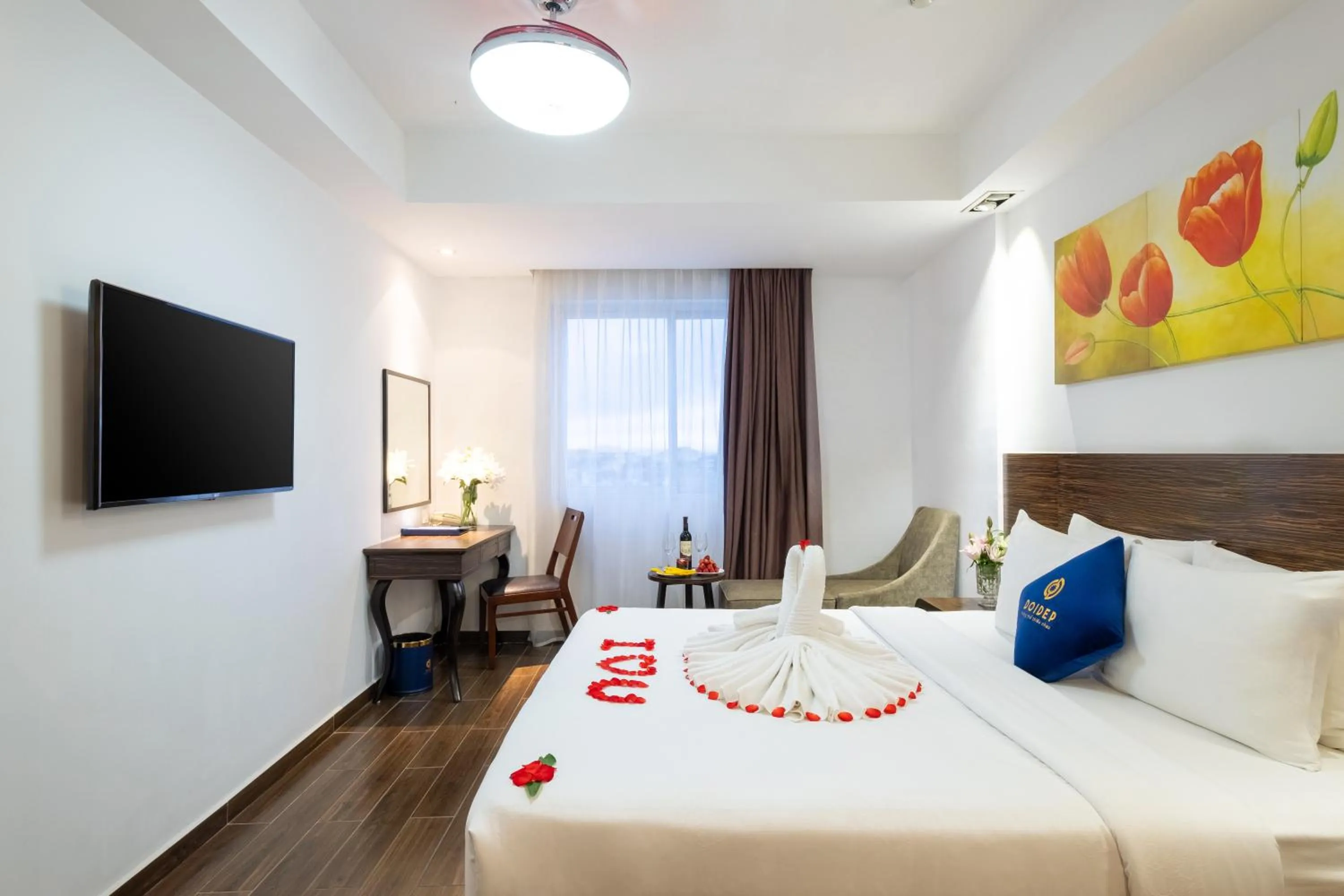 Bed in Sandals Lily Hotel