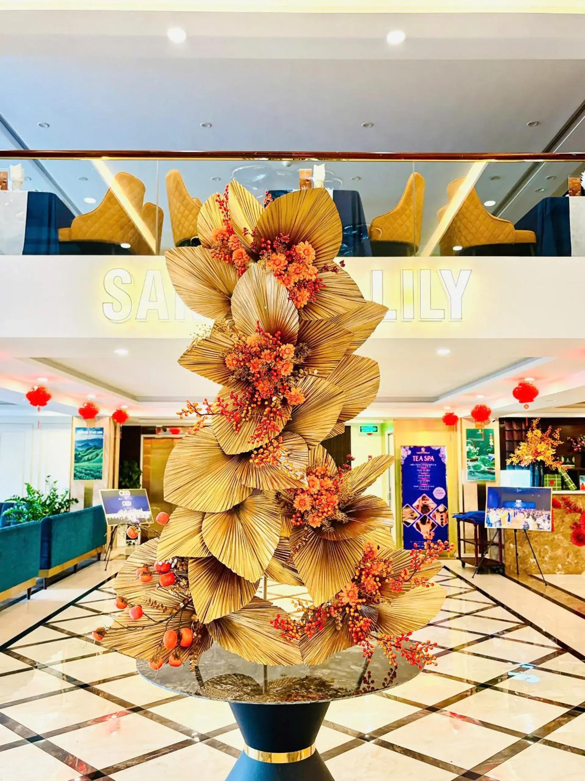 Lobby or reception in Sandals Lily Hotel Lobby or reception in Sandals Lily Hotel