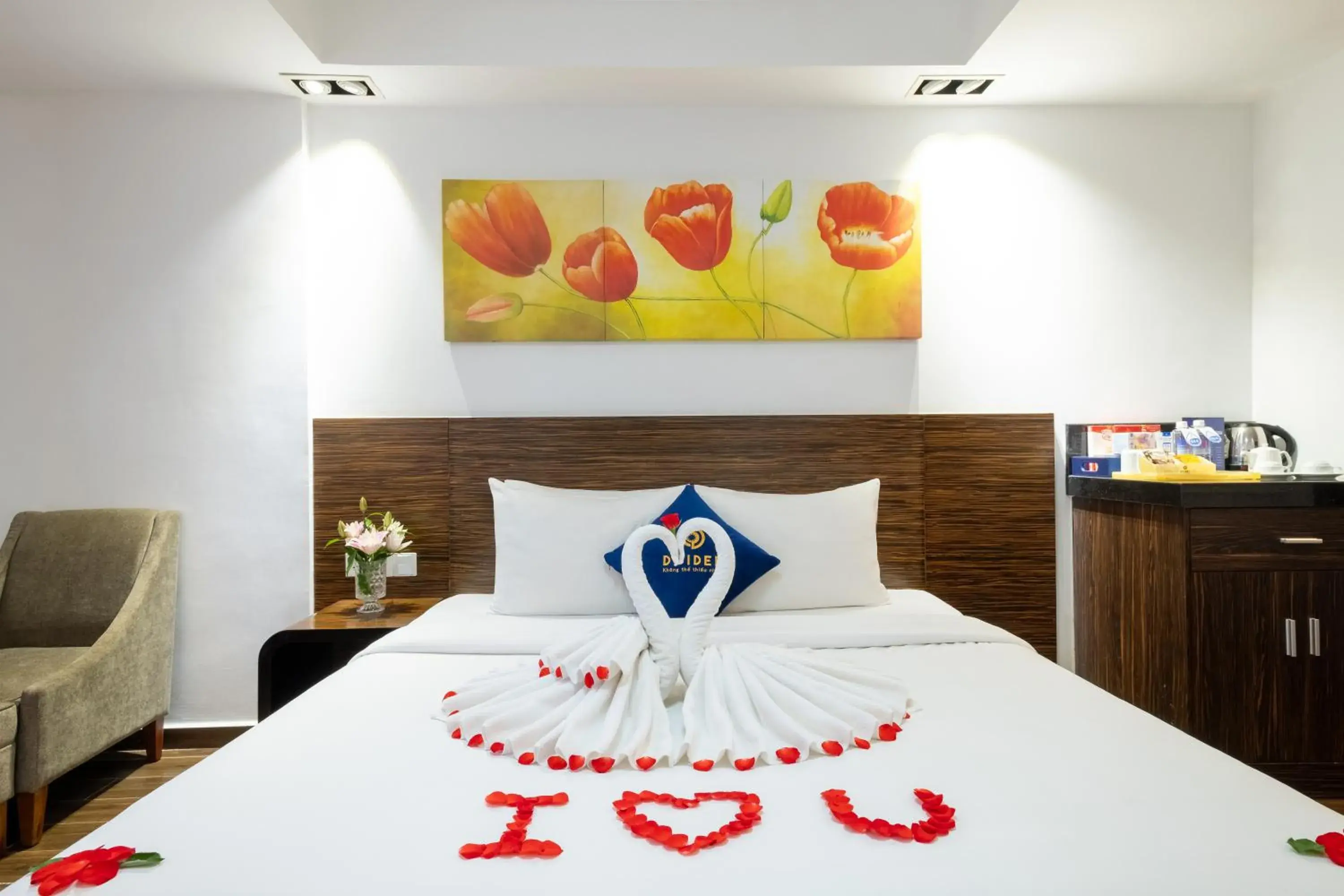 Bed in Sandals Lily Hotel Bed in Sandals Lily Hotel