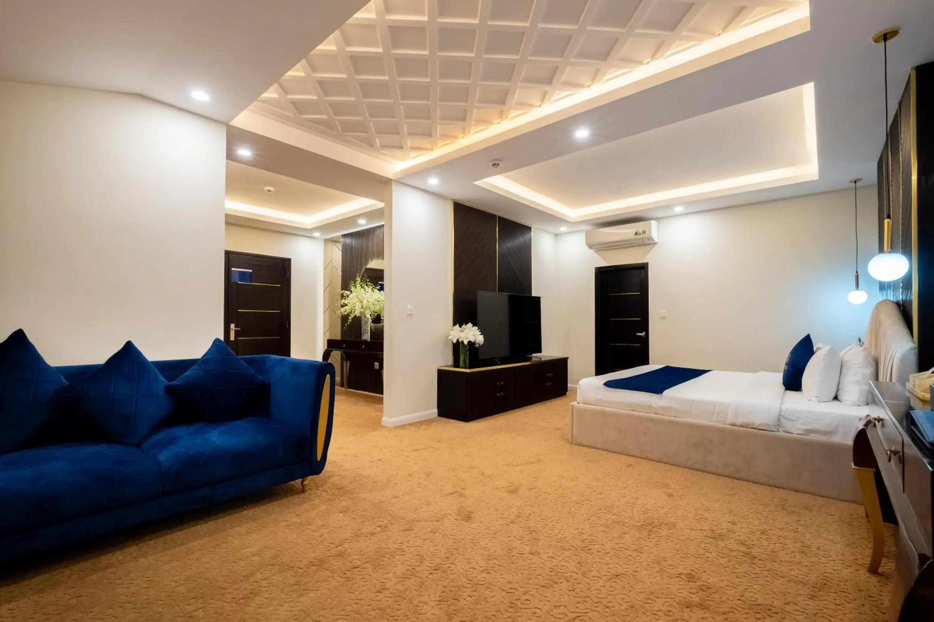 Bed in Sandals Lily Hotel Bed in Sandals Lily Hotel