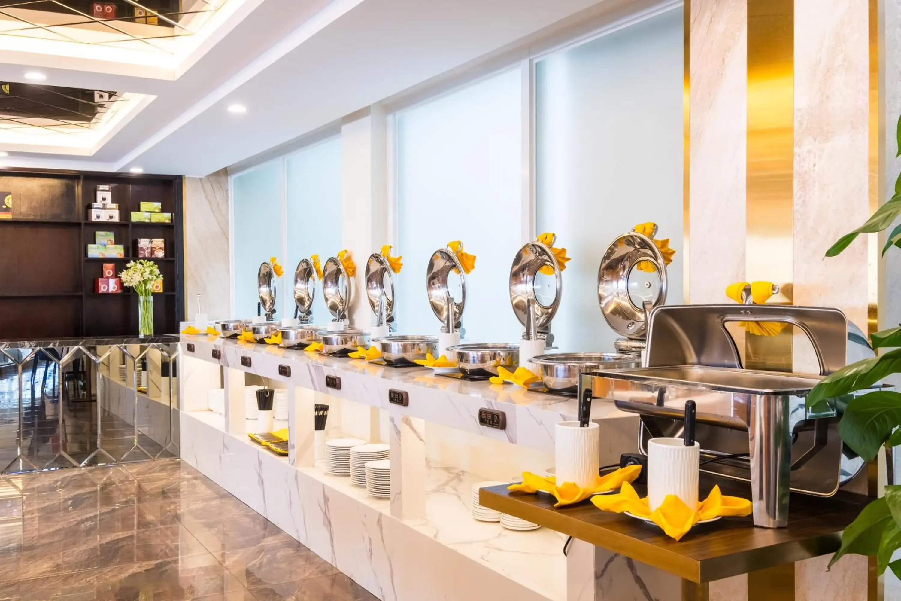 Food and drinks in Sandals Lily Hotel Food and drinks in Sandals Lily Hotel