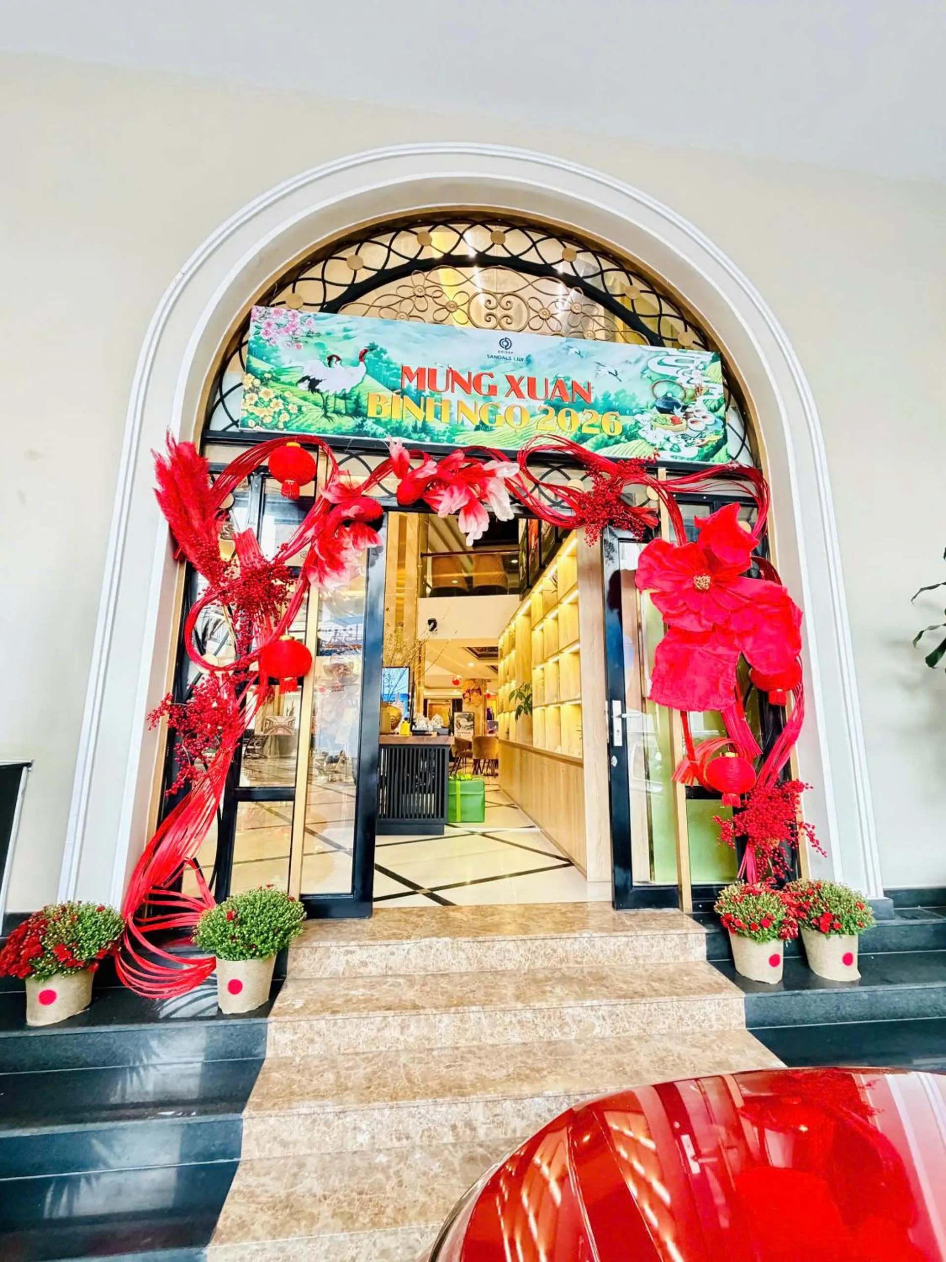 Property building in Sandals Lily Hotel