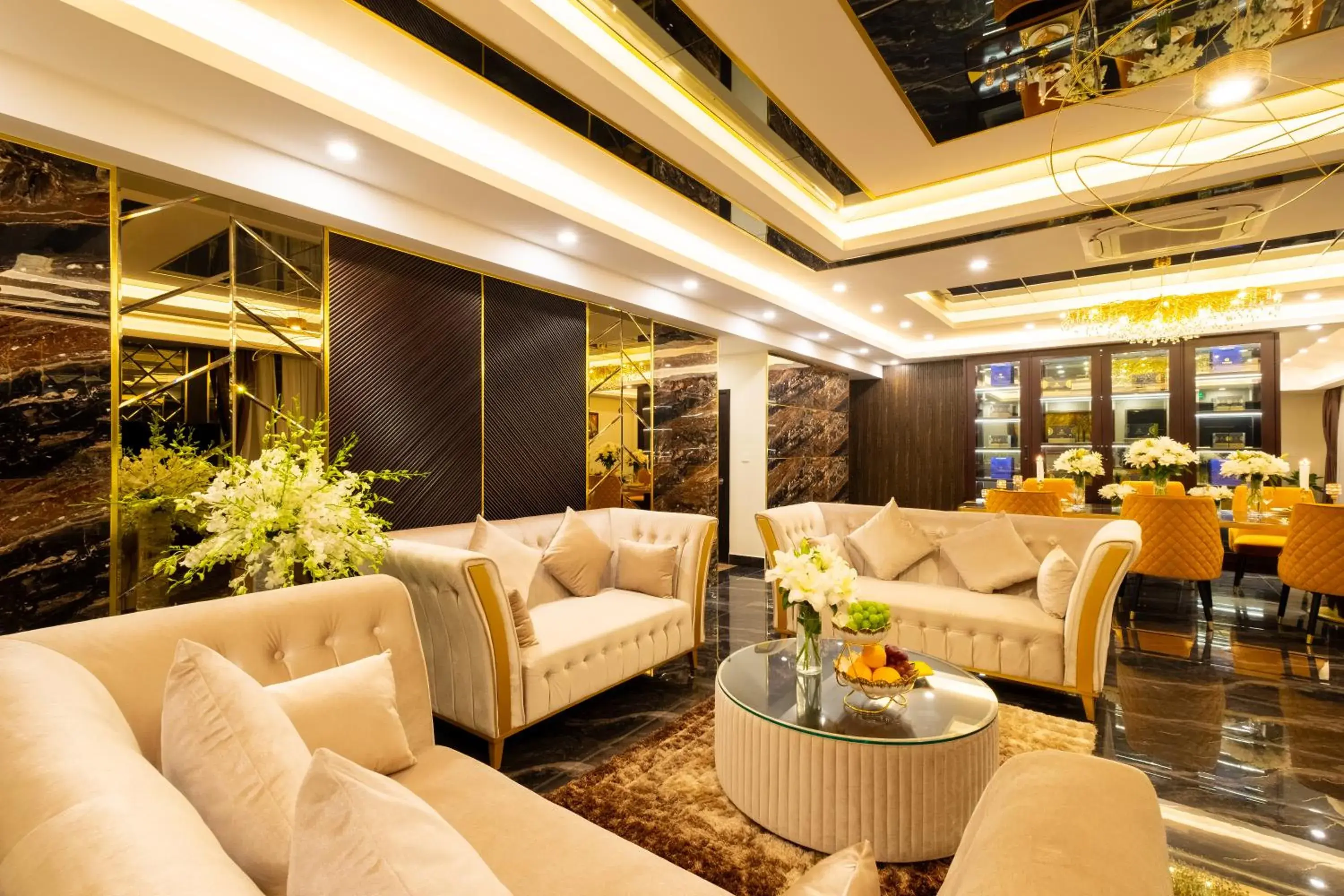 Living room in Sandals Lily Hotel Living room in Sandals Lily Hotel