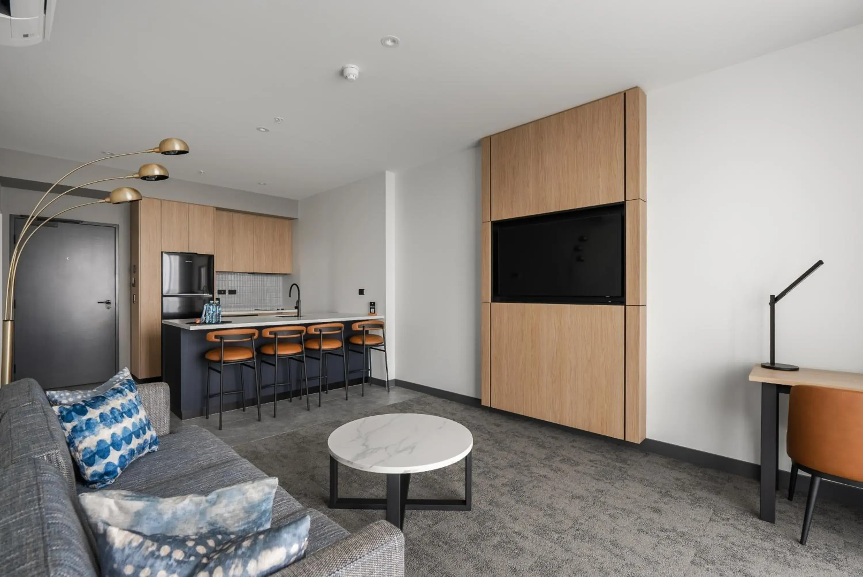 Living room in One North Terrace Living room in One North Terrace