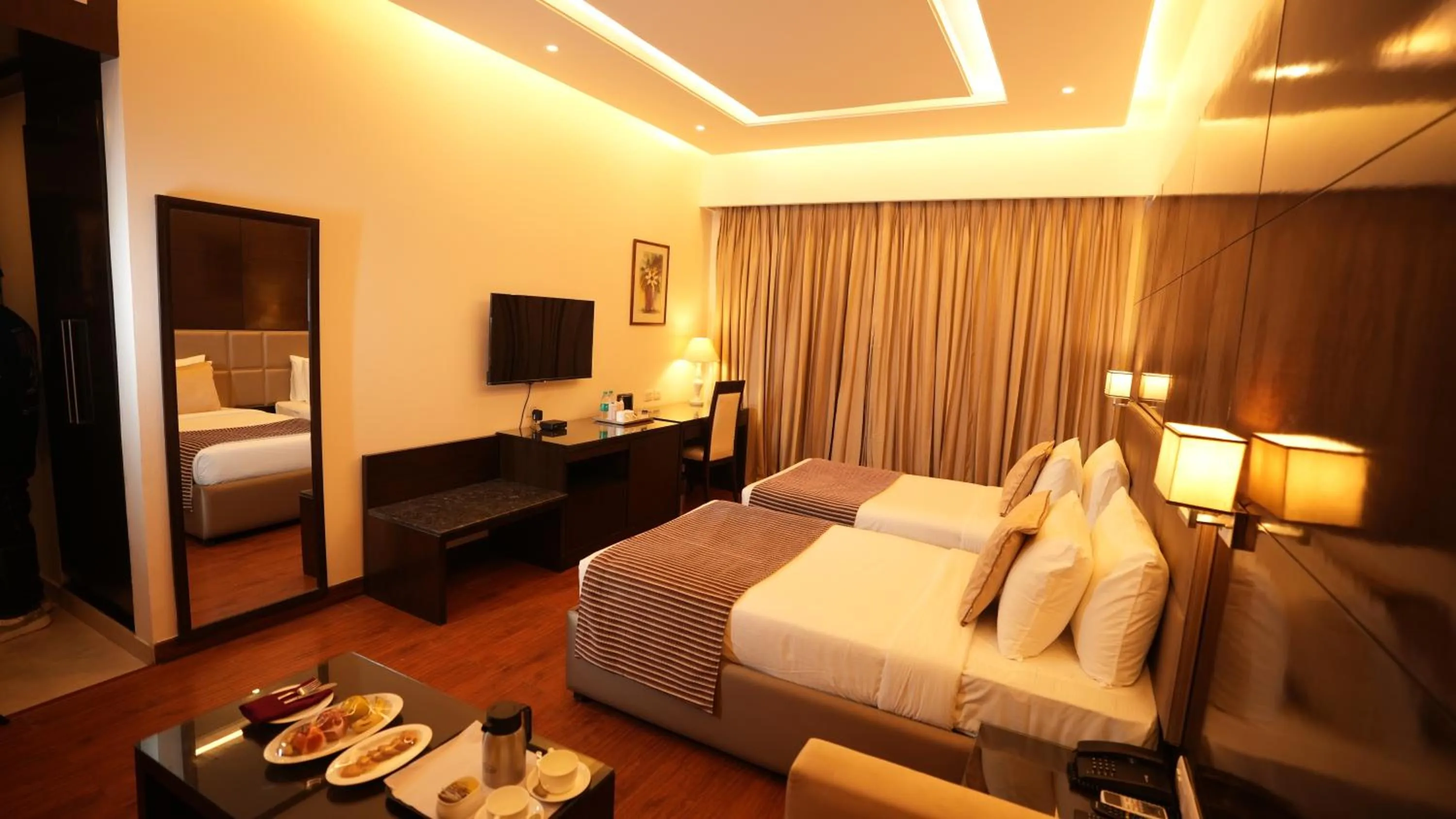 Bed in Hotel Africa Avenue - Greater Kailash 1