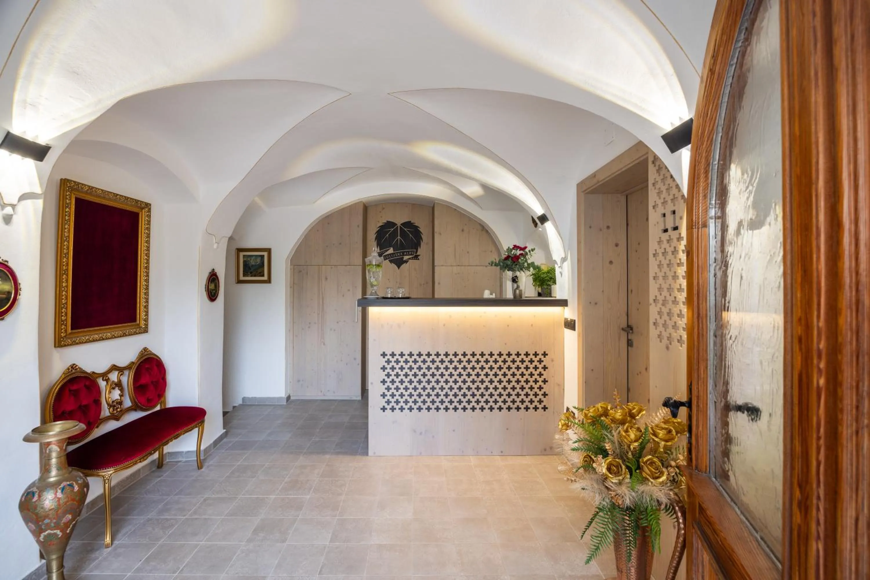 Property building in Hotel Julian Alps