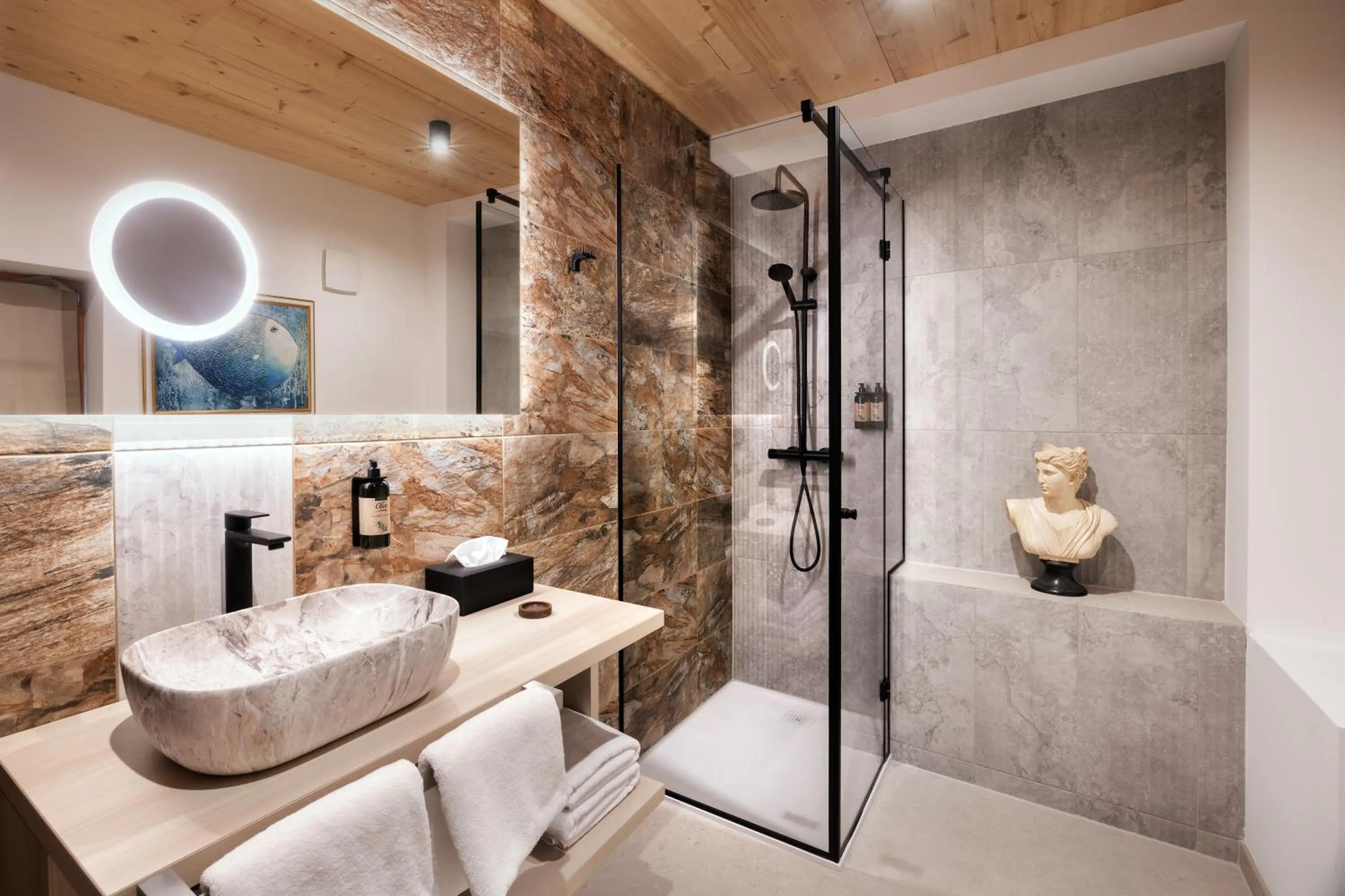 Bathroom in Hotel Julian Alps