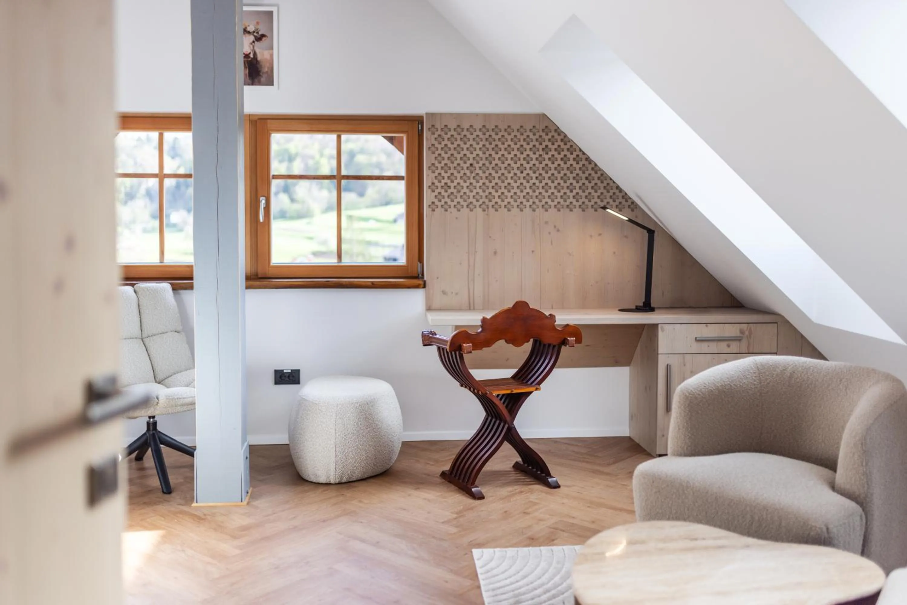 Living room in Hotel Julian Alps