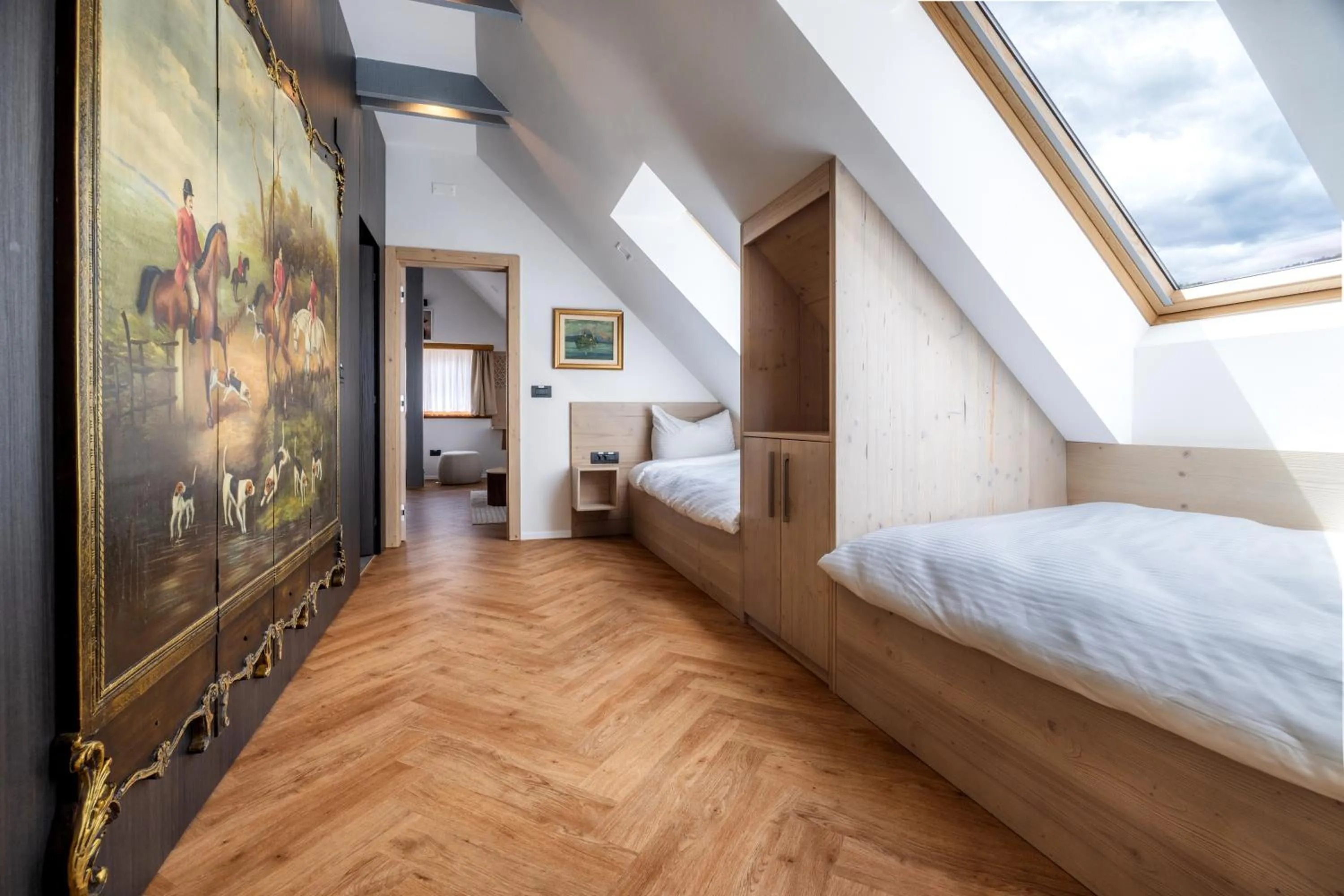 Bedroom, Bed in Hotel Julian Alps