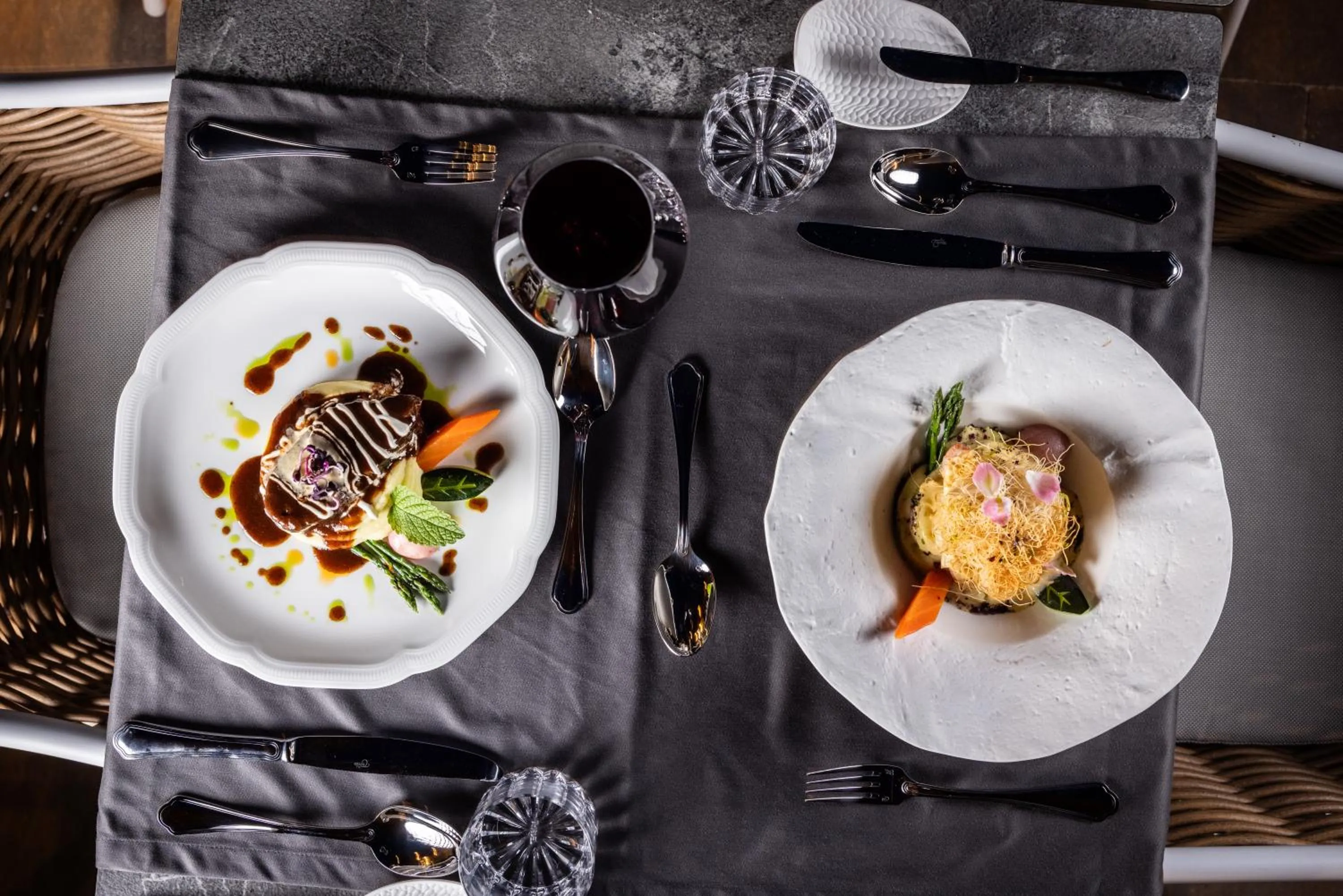 Food close-up in Hotel Julian Alps