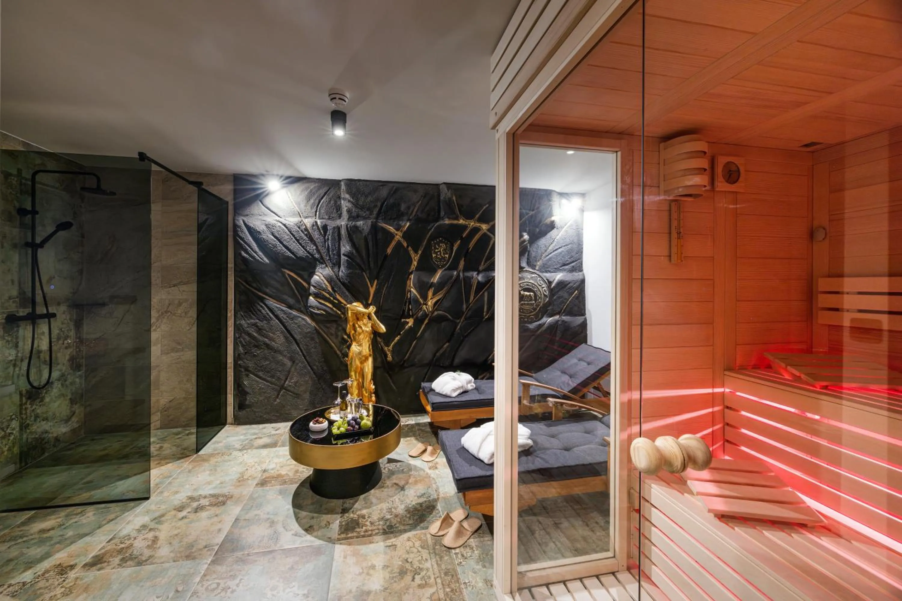 Sauna in Hotel Julian Alps