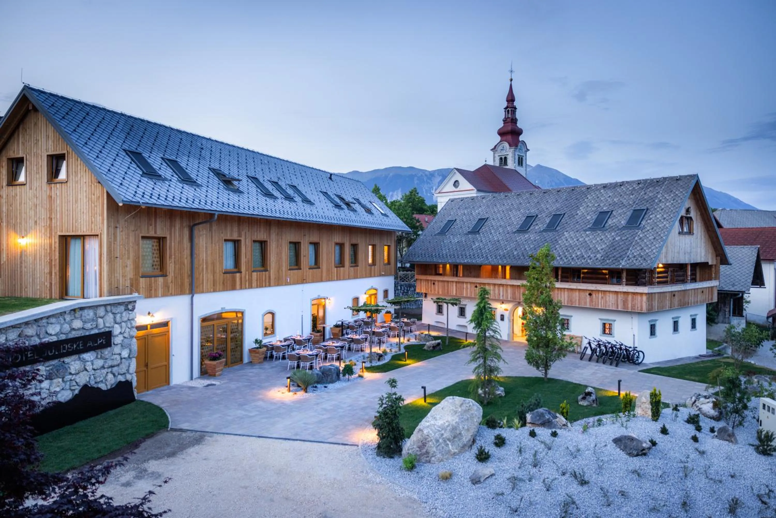 Property building in Hotel Julian Alps