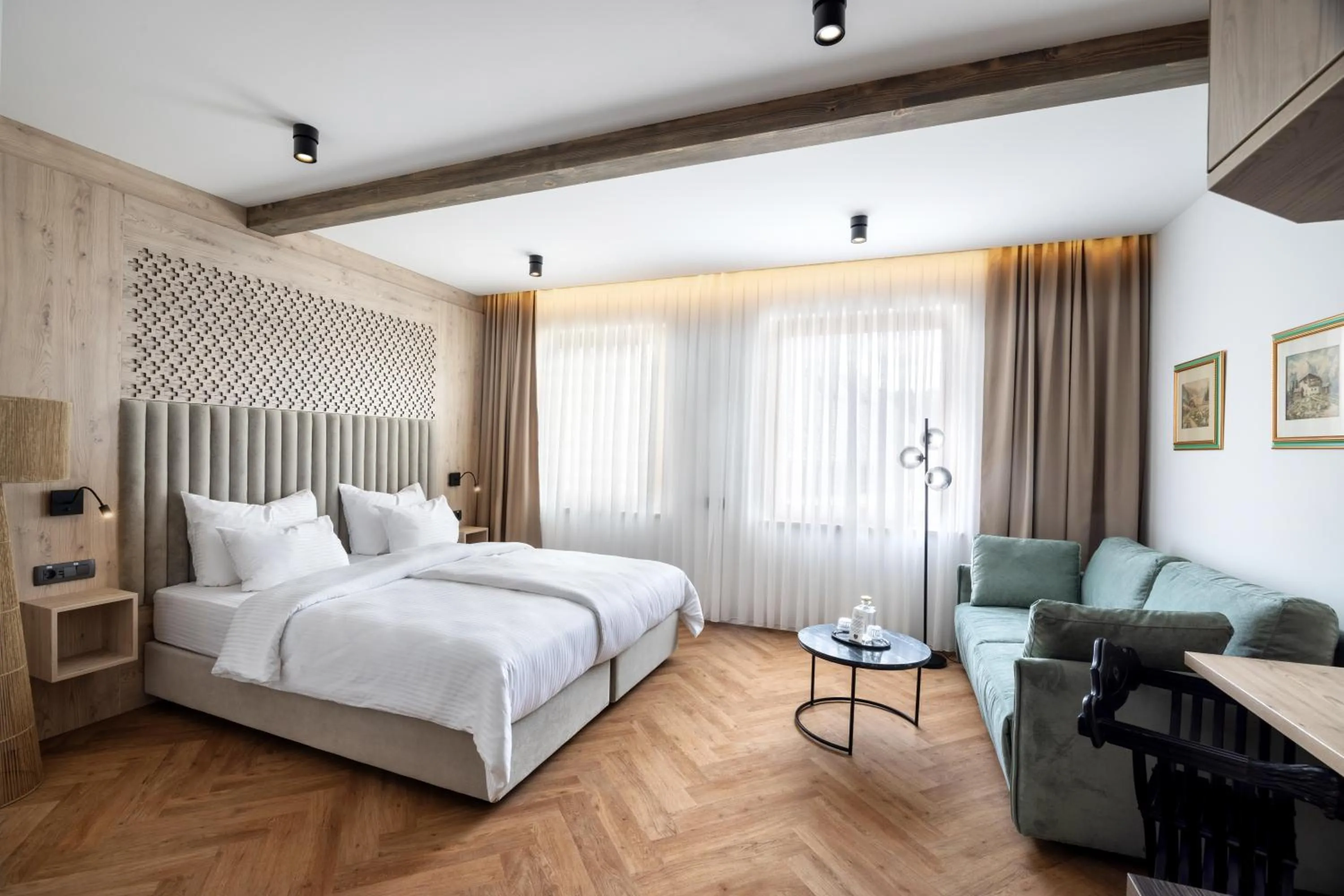 Bed in Hotel Julian Alps