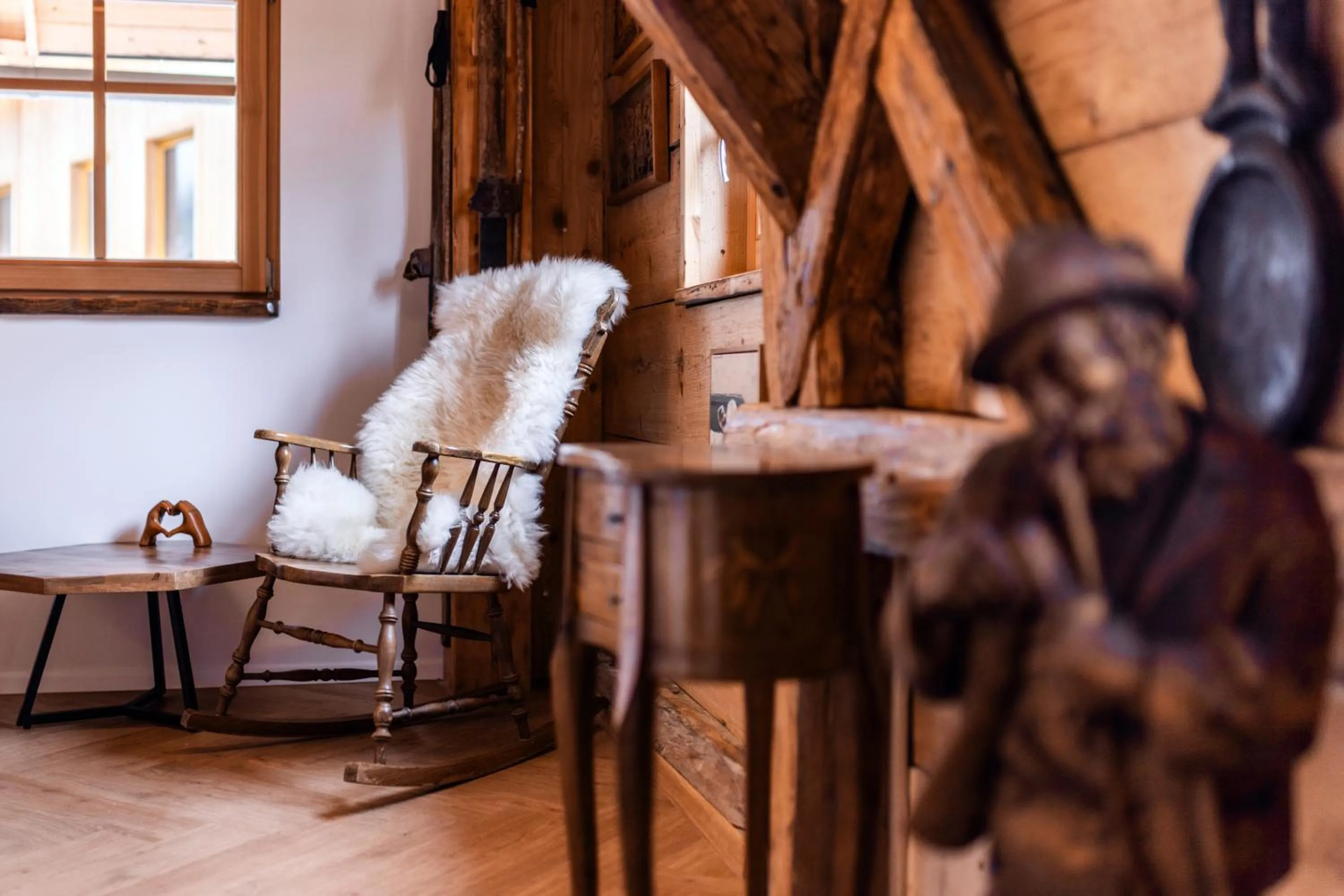 Seating area in Hotel Julian Alps