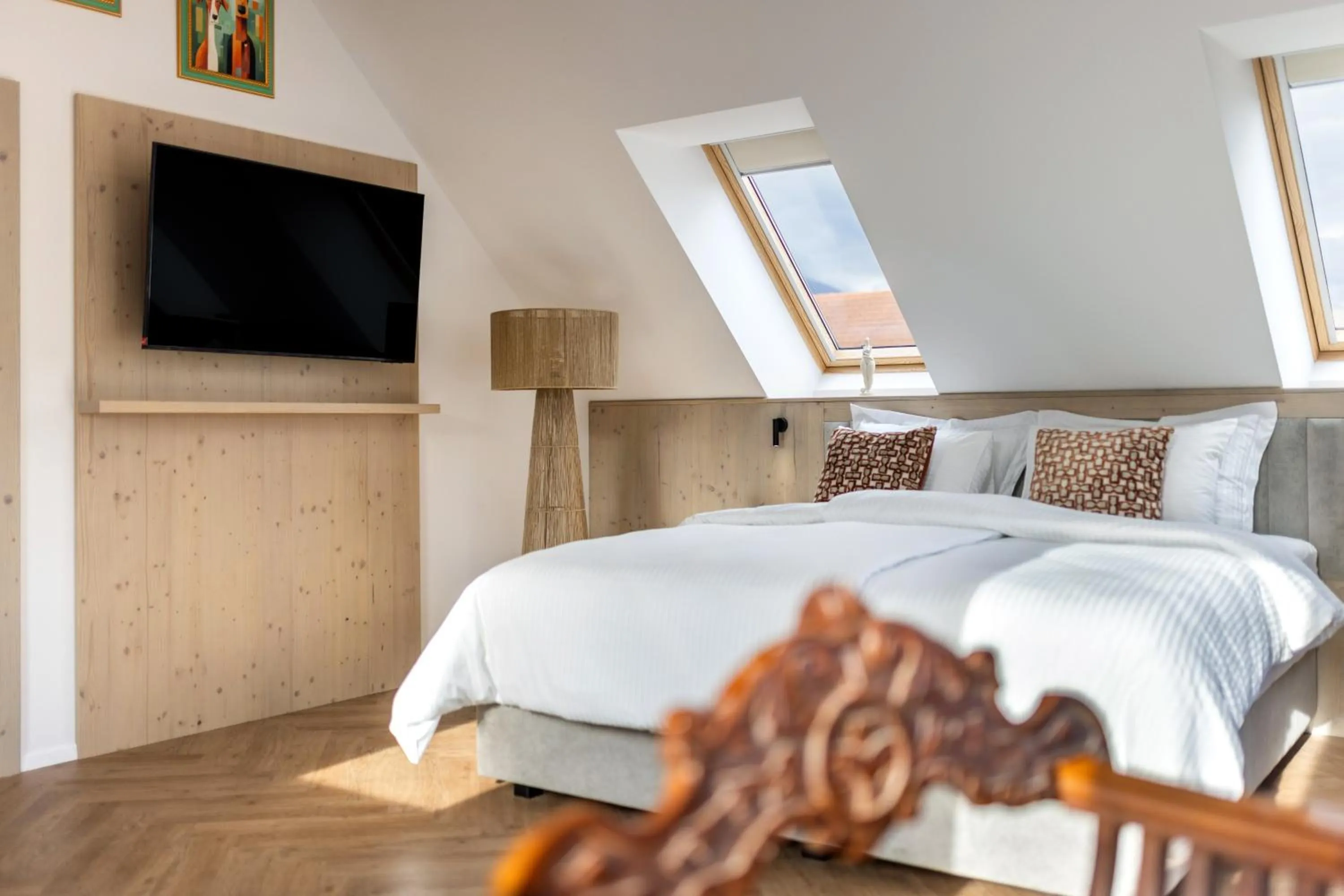 TV and multimedia, Bed in Hotel Julian Alps