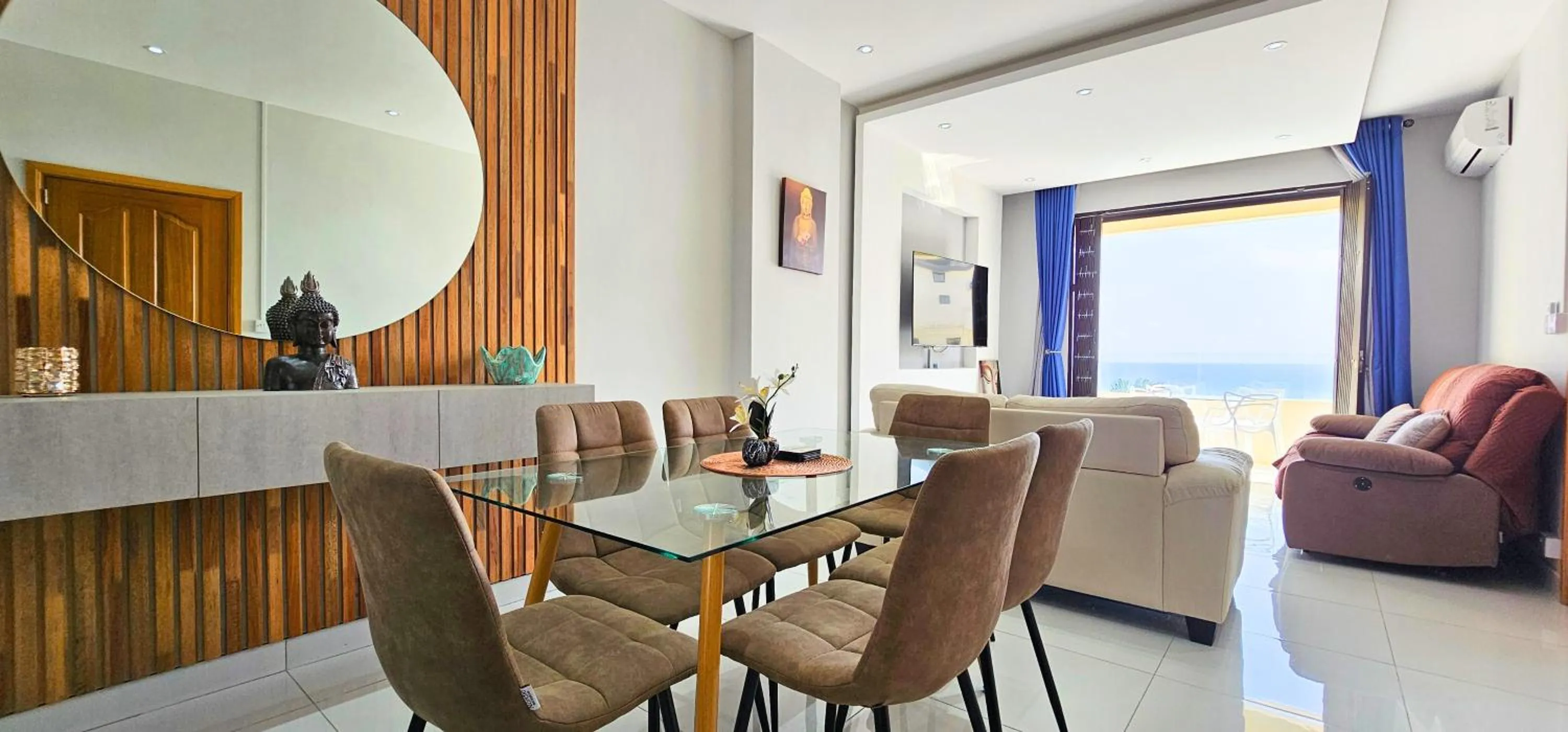 TV and multimedia in Zen Retreat with Stunning Sea Views and Sunsets