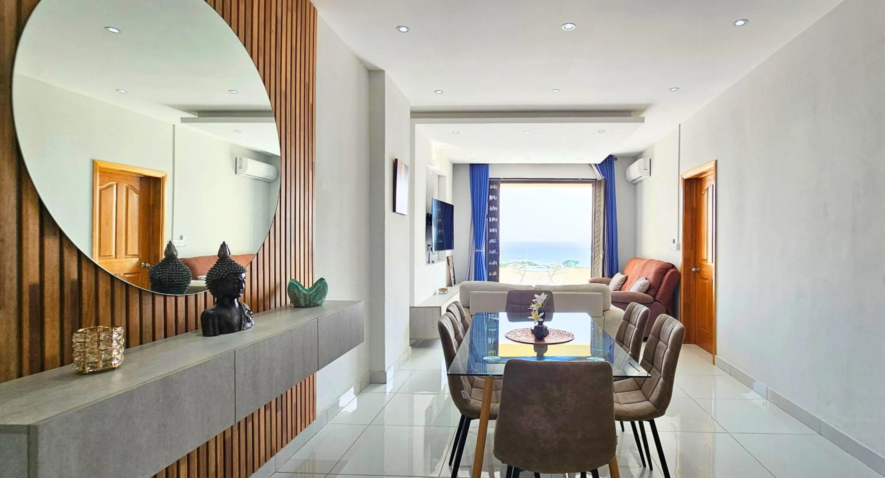 TV and multimedia in Zen Retreat with Stunning Sea Views and Sunsets