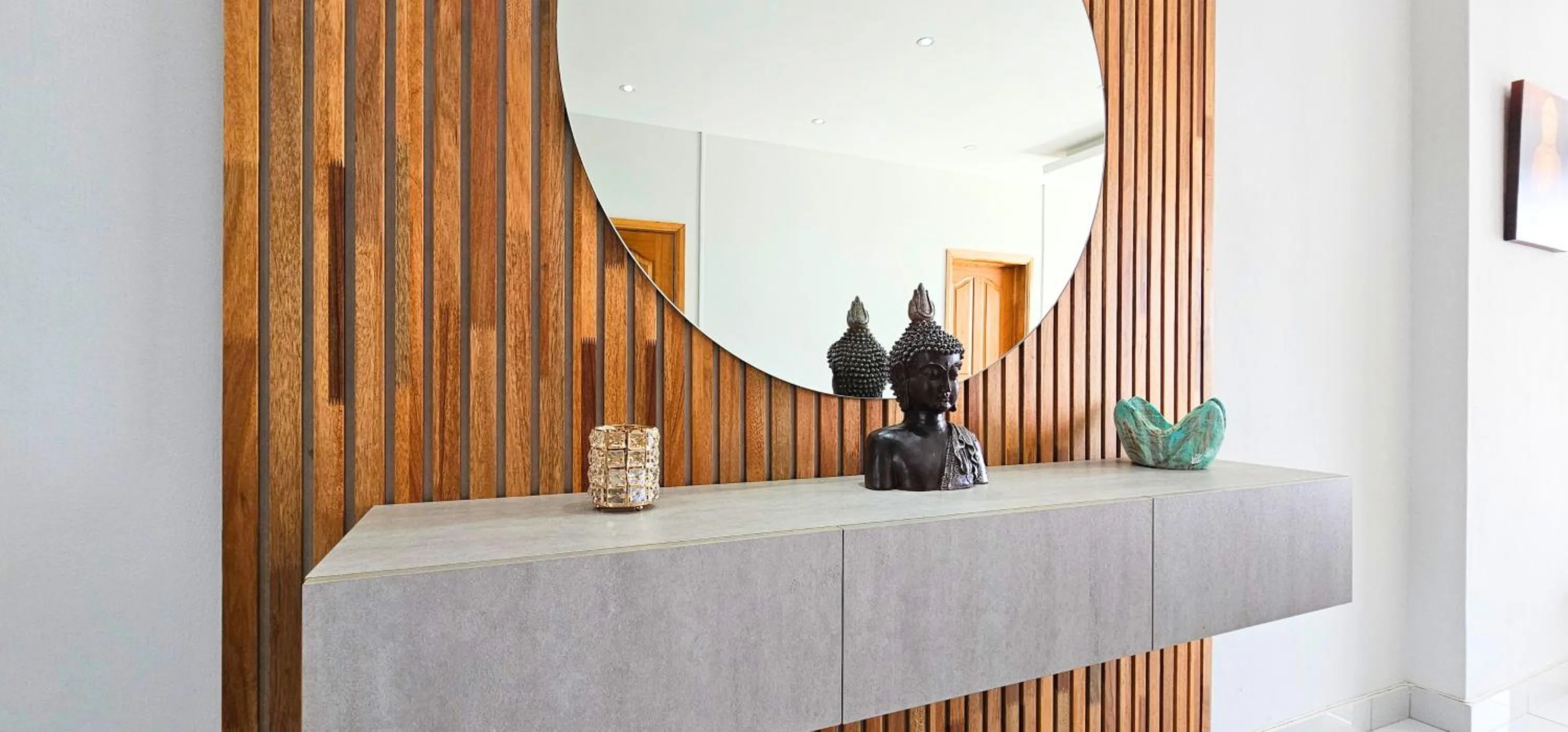 Decorative detail in Zen Retreat with Stunning Sea Views and Sunsets