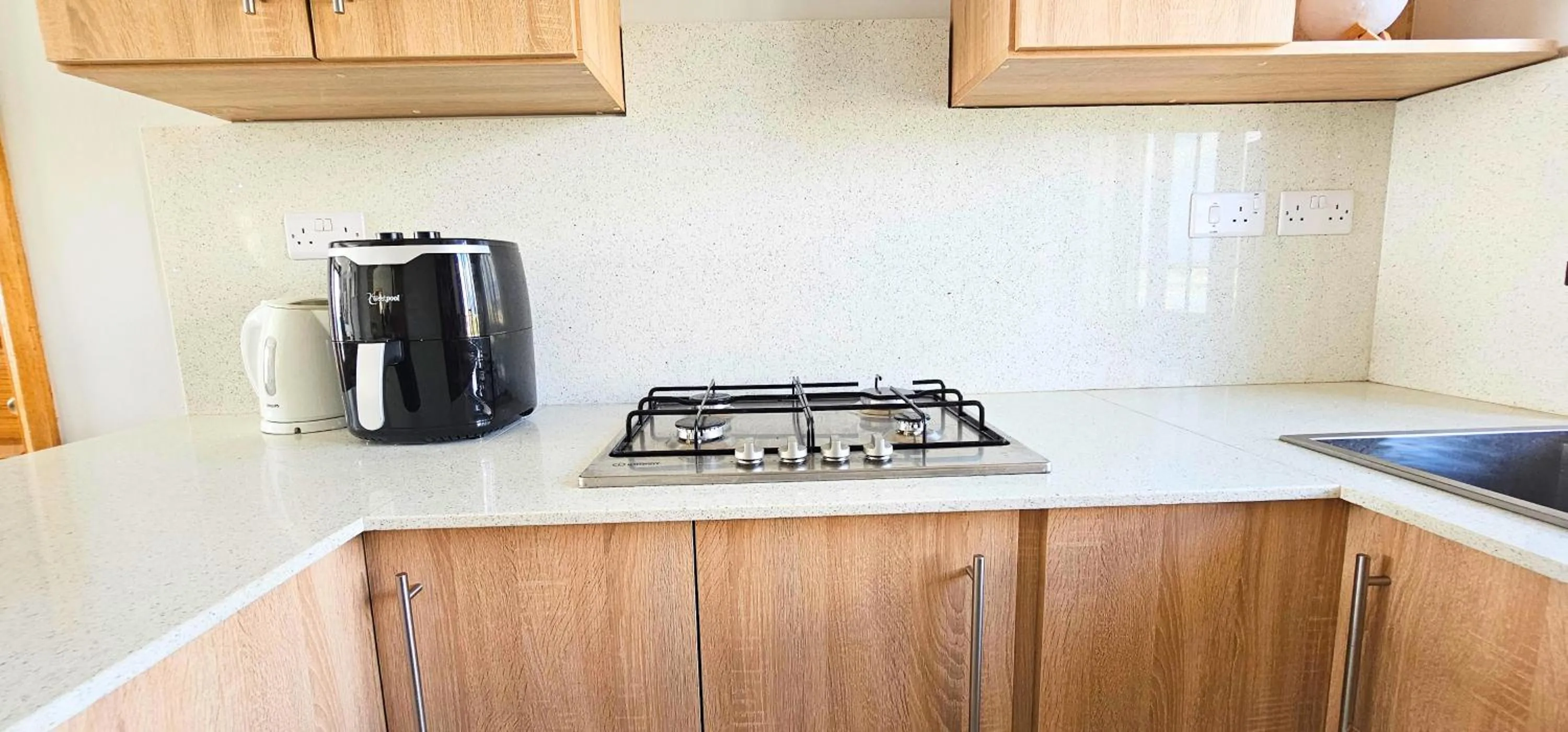 stove in Zen Retreat with Stunning Sea Views and Sunsets