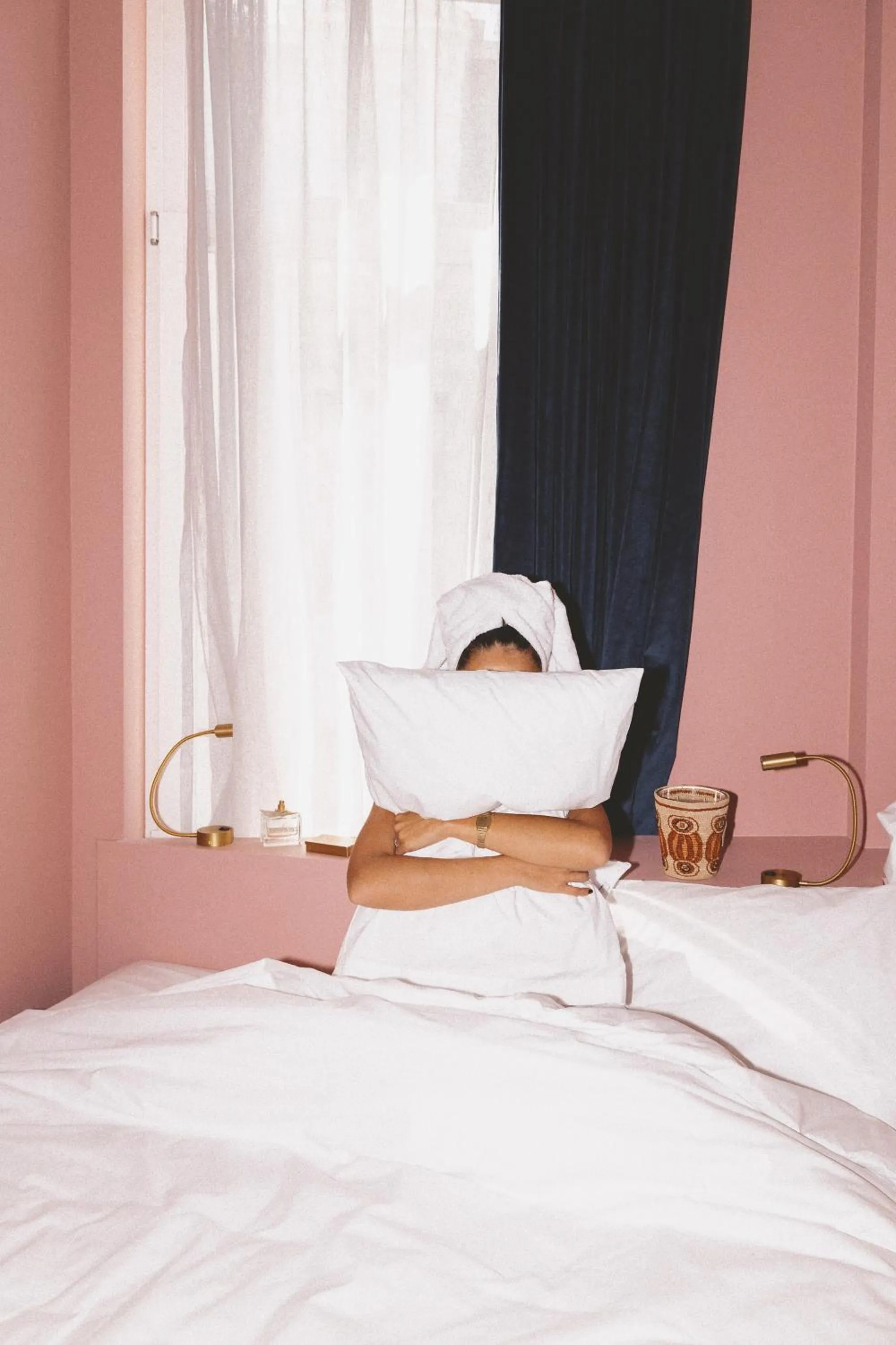 Bed in The Mila Hotel