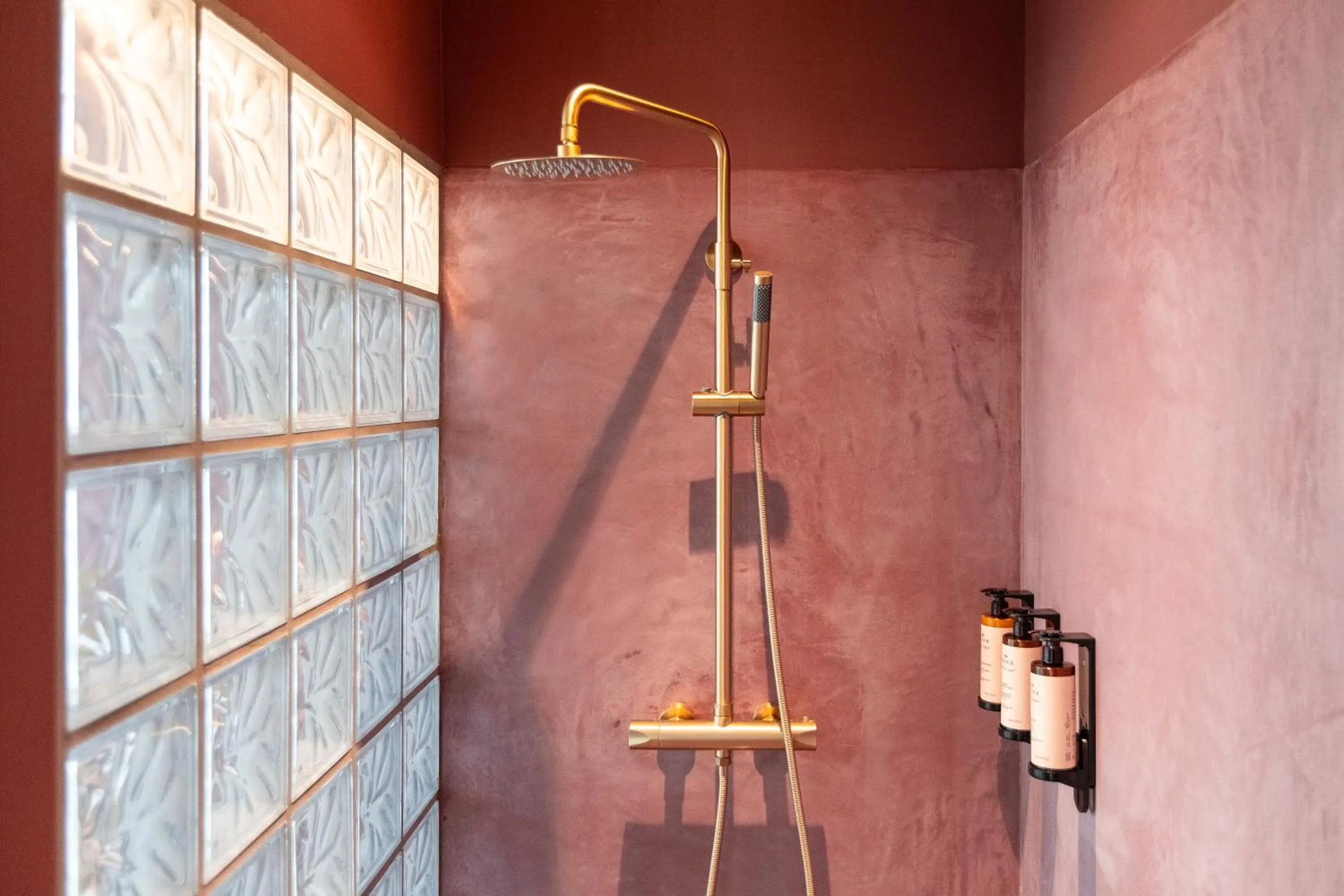 Shower in The Mila Hotel