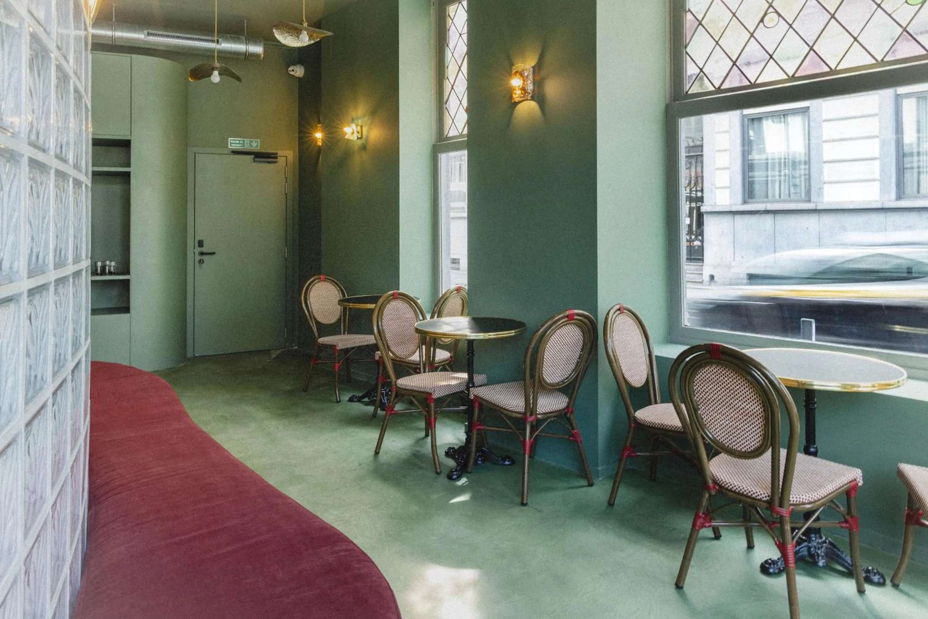 Seating area in The Mila Hotel