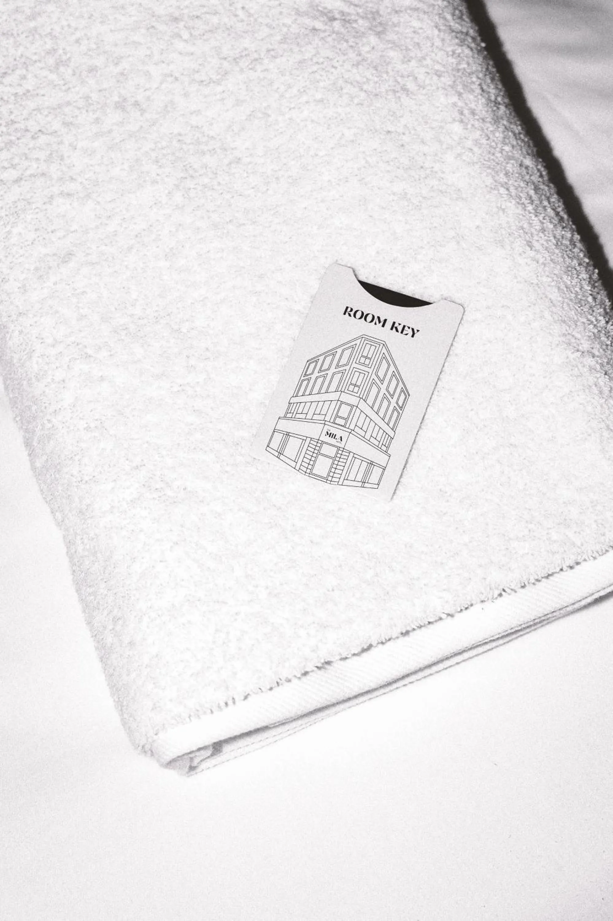 towels in The Mila Hotel