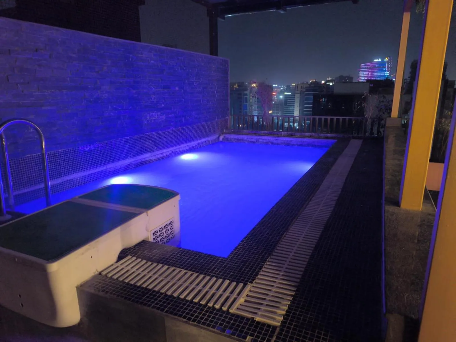 Swimming pool in Aquila Grand Suites - Noida Sector 136