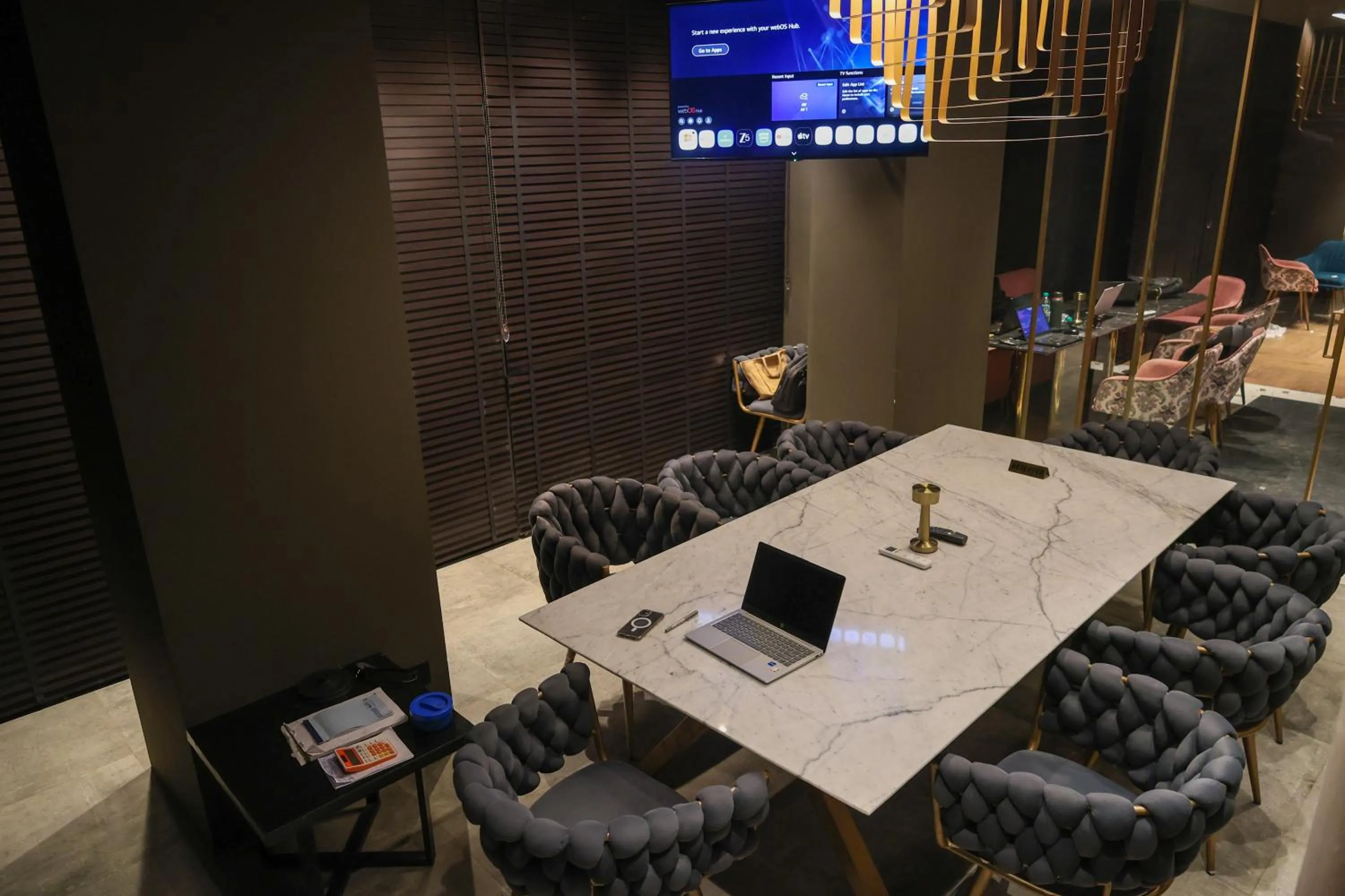 Dining area in Aquila Grand Suites - Noida Sector 136