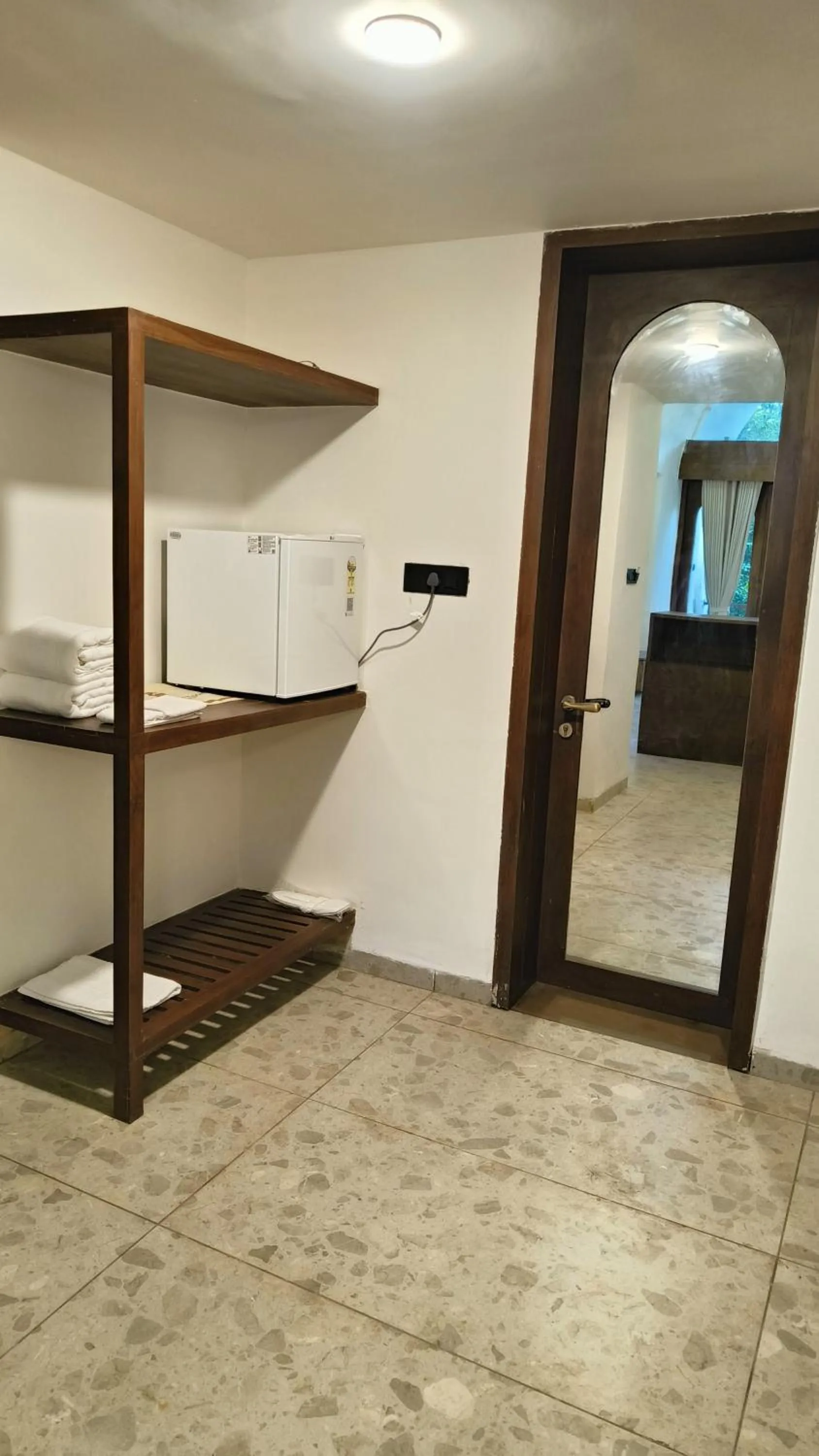 Kitchen or kitchenette in Le Casa Lion Resort A Premium Resort In Sasan Gir