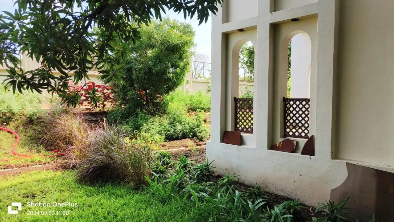 Garden in Le Casa Lion Resort A Premium Resort In Sasan Gir