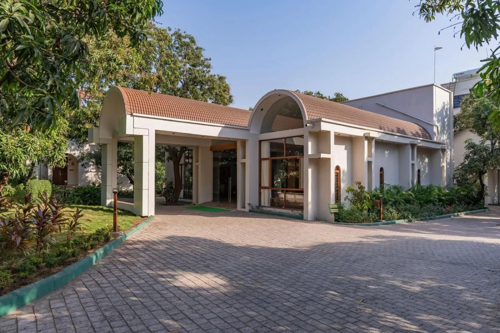 Facade/entrance in Le Casa Lion Resort A Premium Resort In Sasan Gir