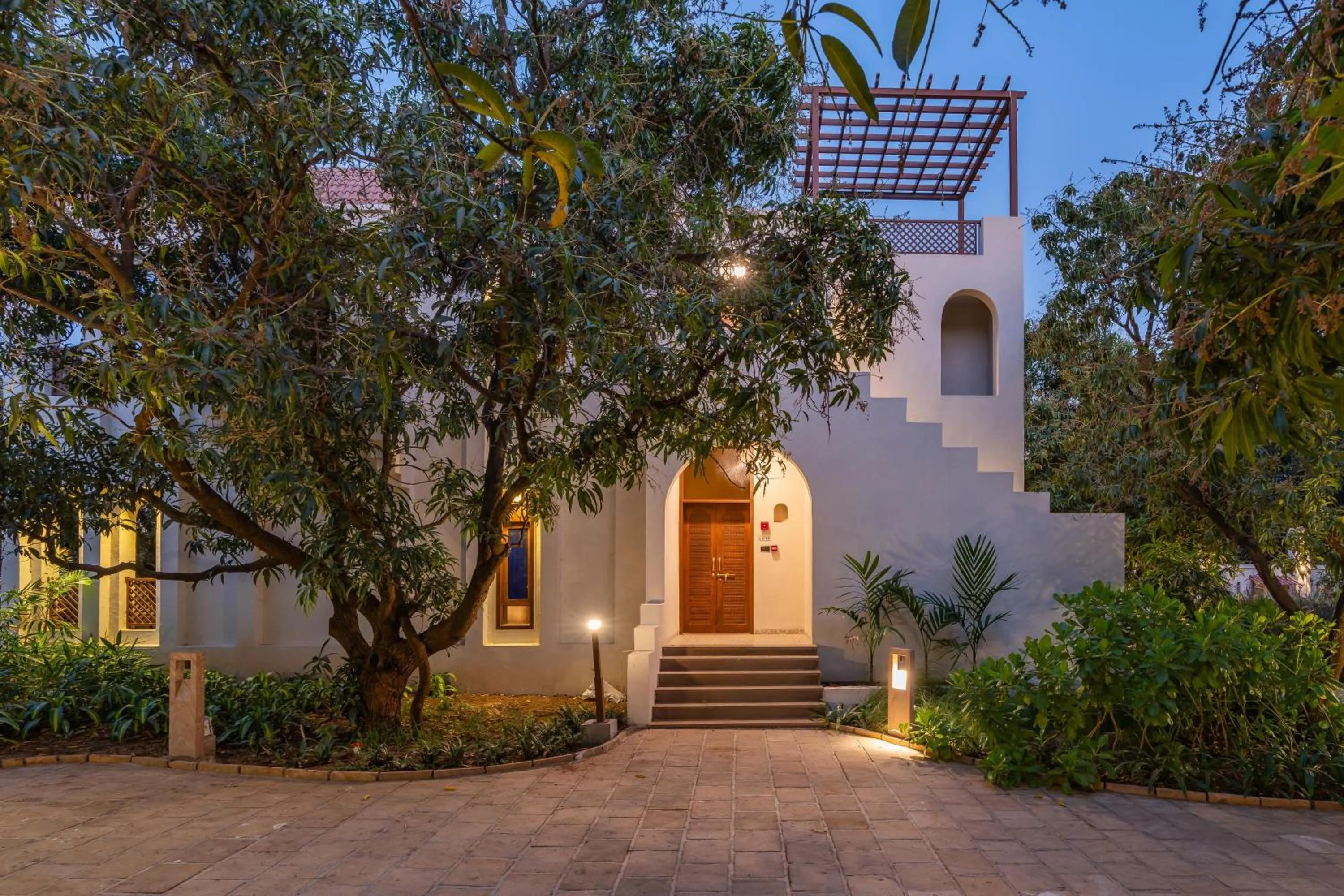 Facade/entrance in Le Casa Lion Resort A Premium Resort In Sasan Gir