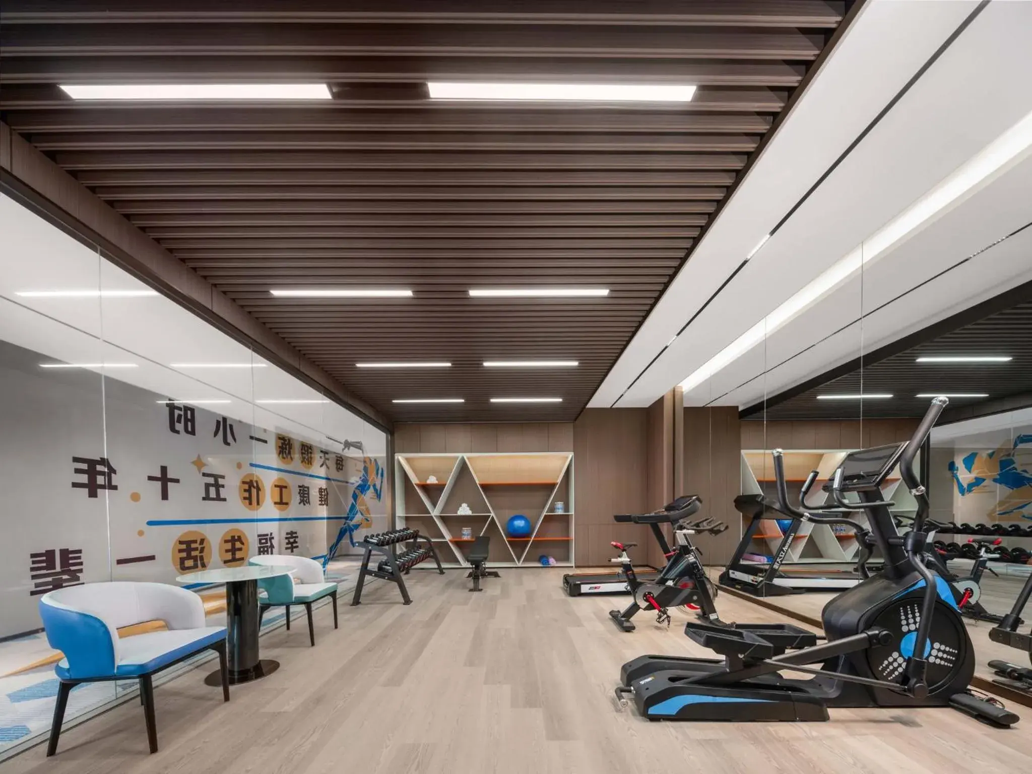 Fitness centre/facilities in Holiday Inn Express Hai'an Railway Station by IHG Fitness centre/facilities in Holiday Inn Express Hai'an Railway Station by IHG