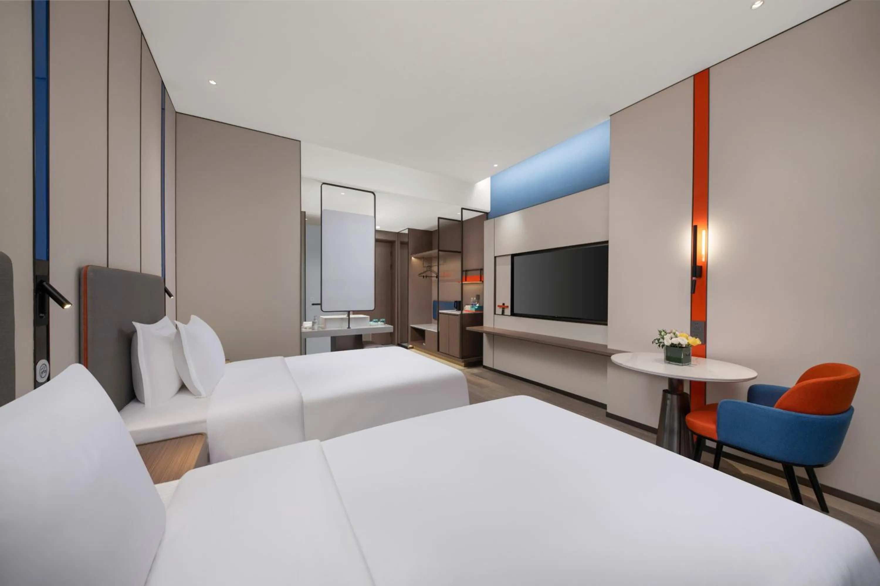 Bed in Holiday Inn Express Hai'an Railway Station by IHG