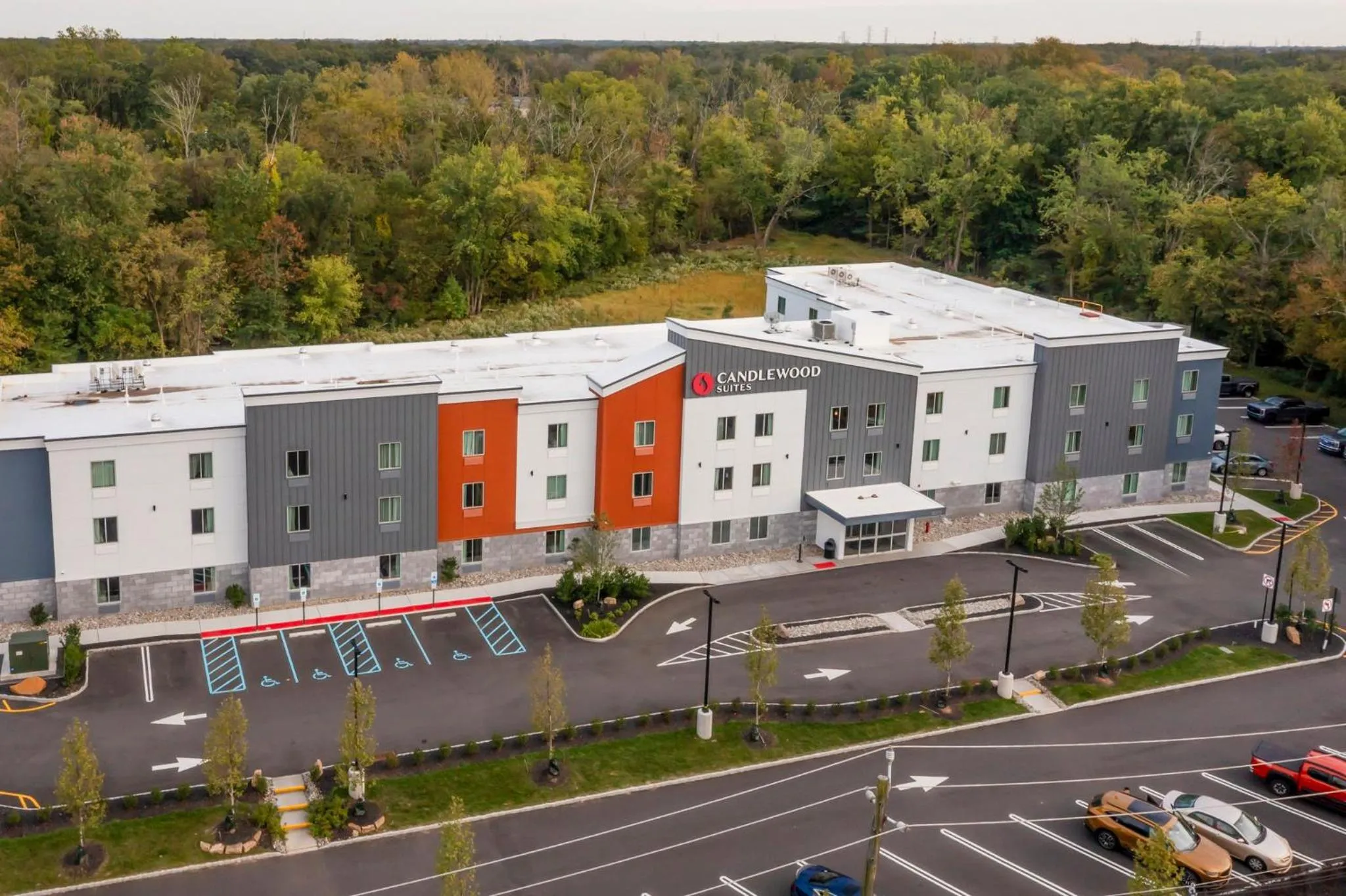 Property building in Candlewood Suites Lawrenceville - Princeton by IHG