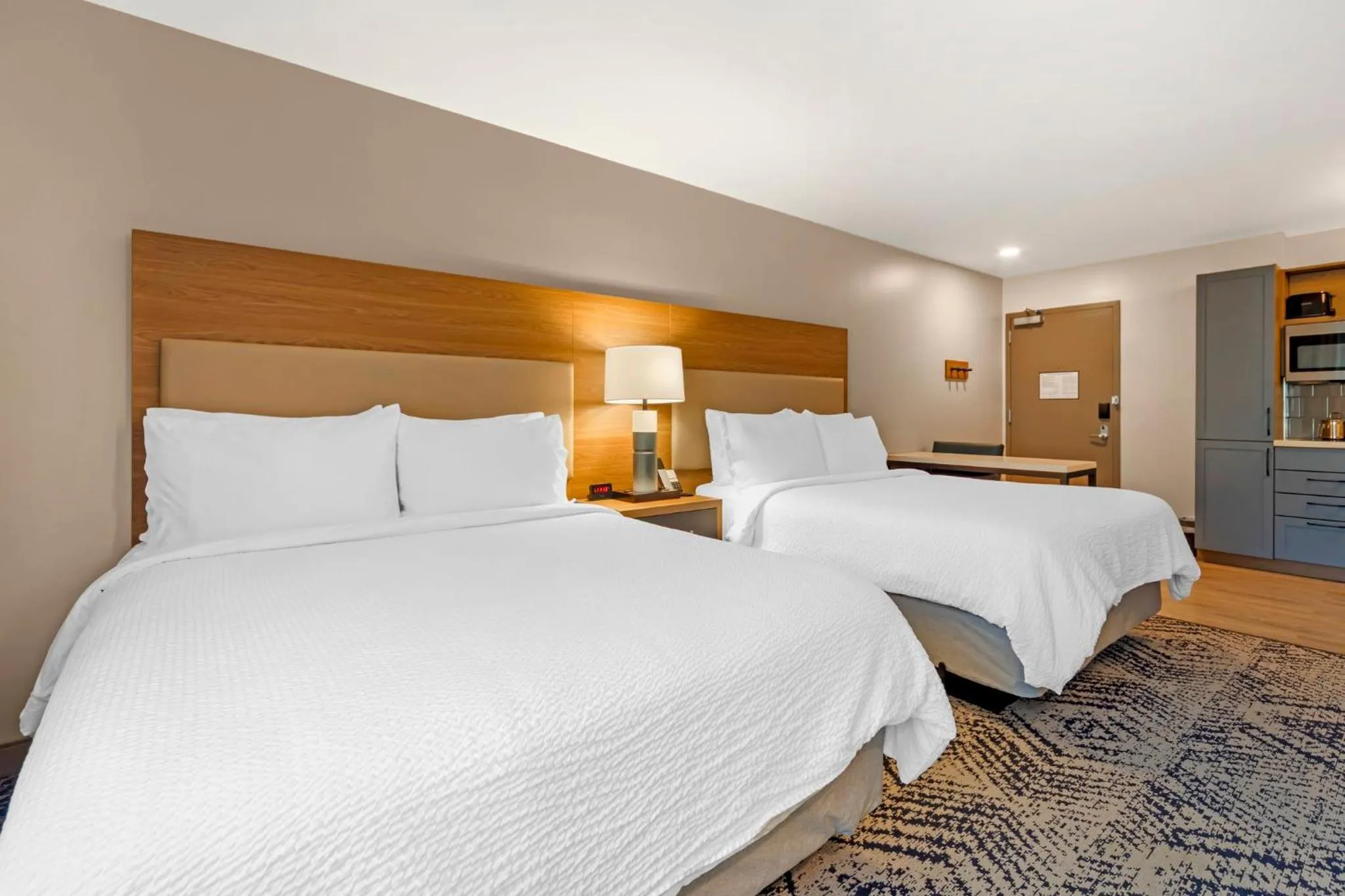 Photo of the whole room, Bed in Candlewood Suites Lawrenceville - Princeton by IHG