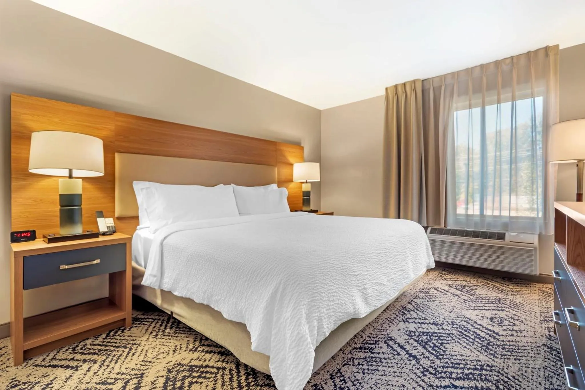 Photo of the whole room, Bed in Candlewood Suites Lawrenceville - Princeton by IHG