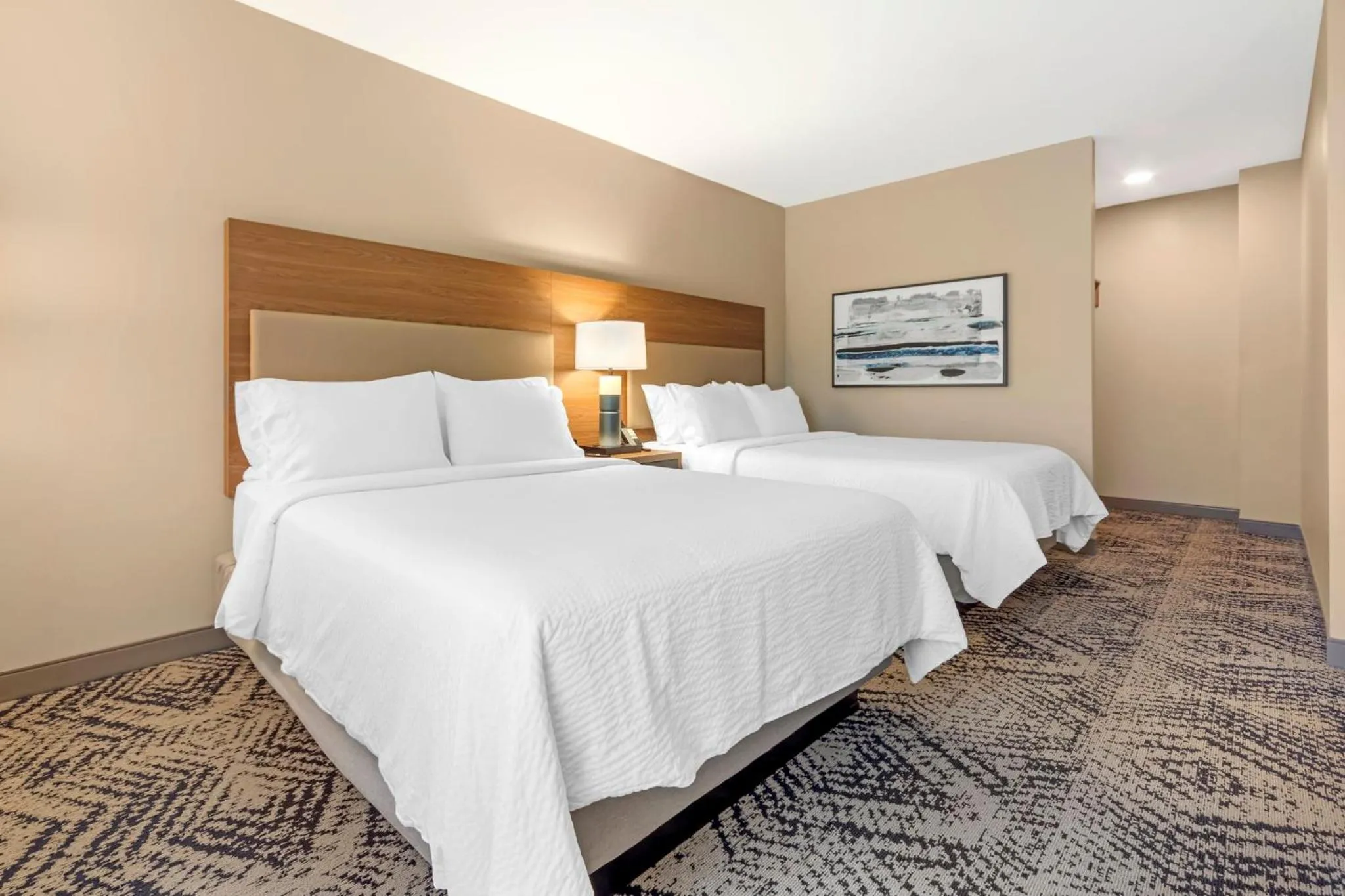 Photo of the whole room, Bed in Candlewood Suites Lawrenceville - Princeton by IHG