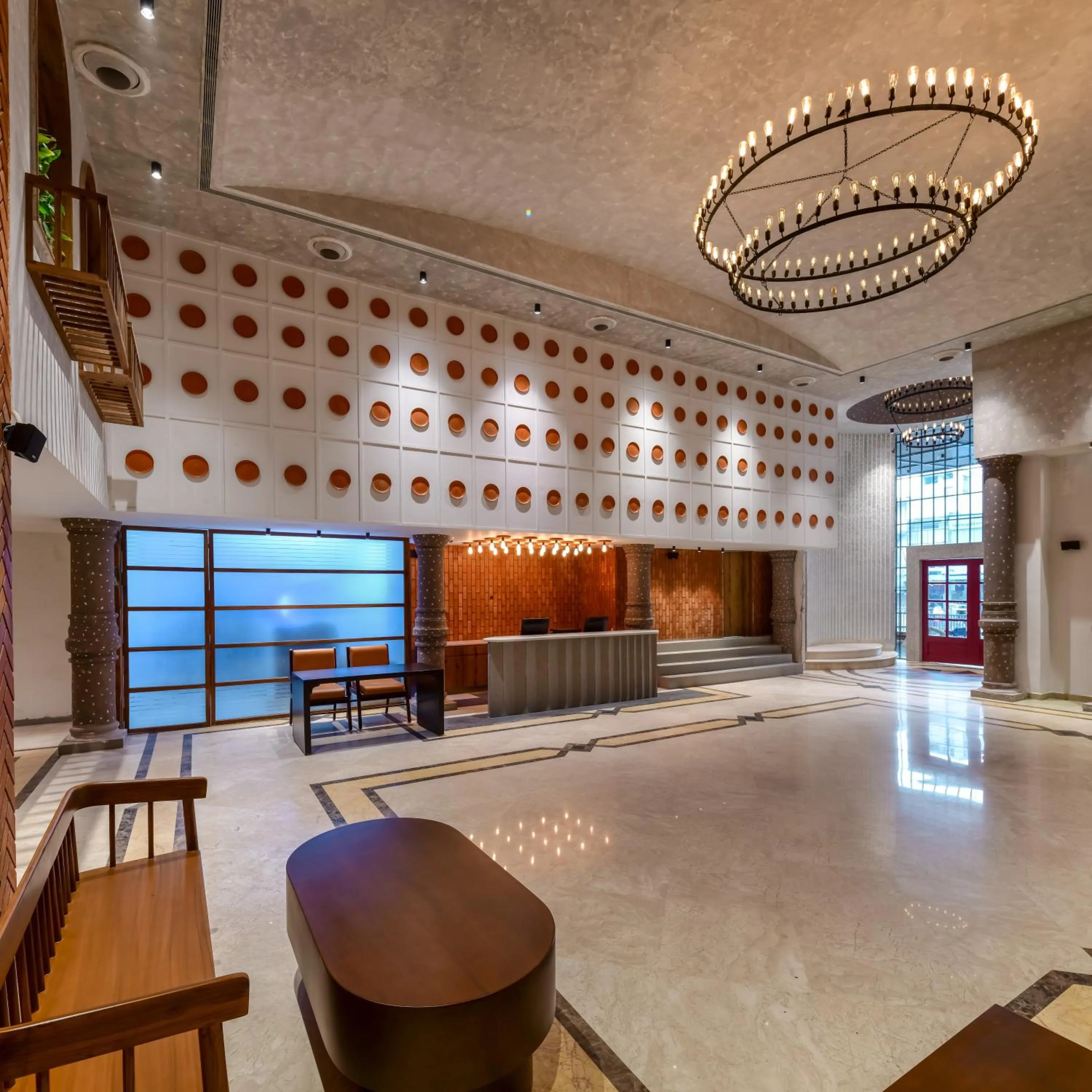 Lobby or reception in Regenta Inn Downton Raipur