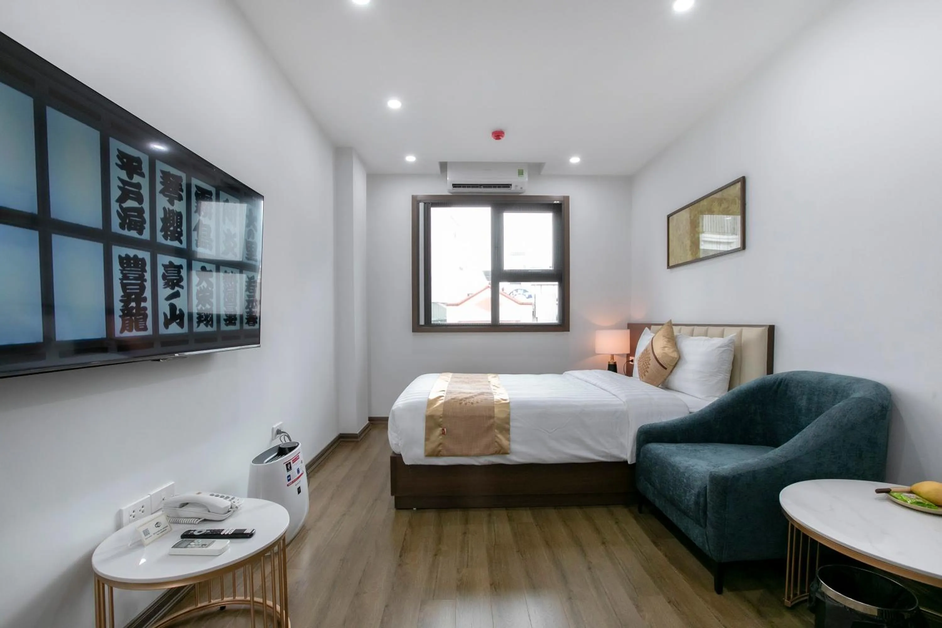 Bed in Reiwa Inn Apartment 80 Kim Ma Thuong