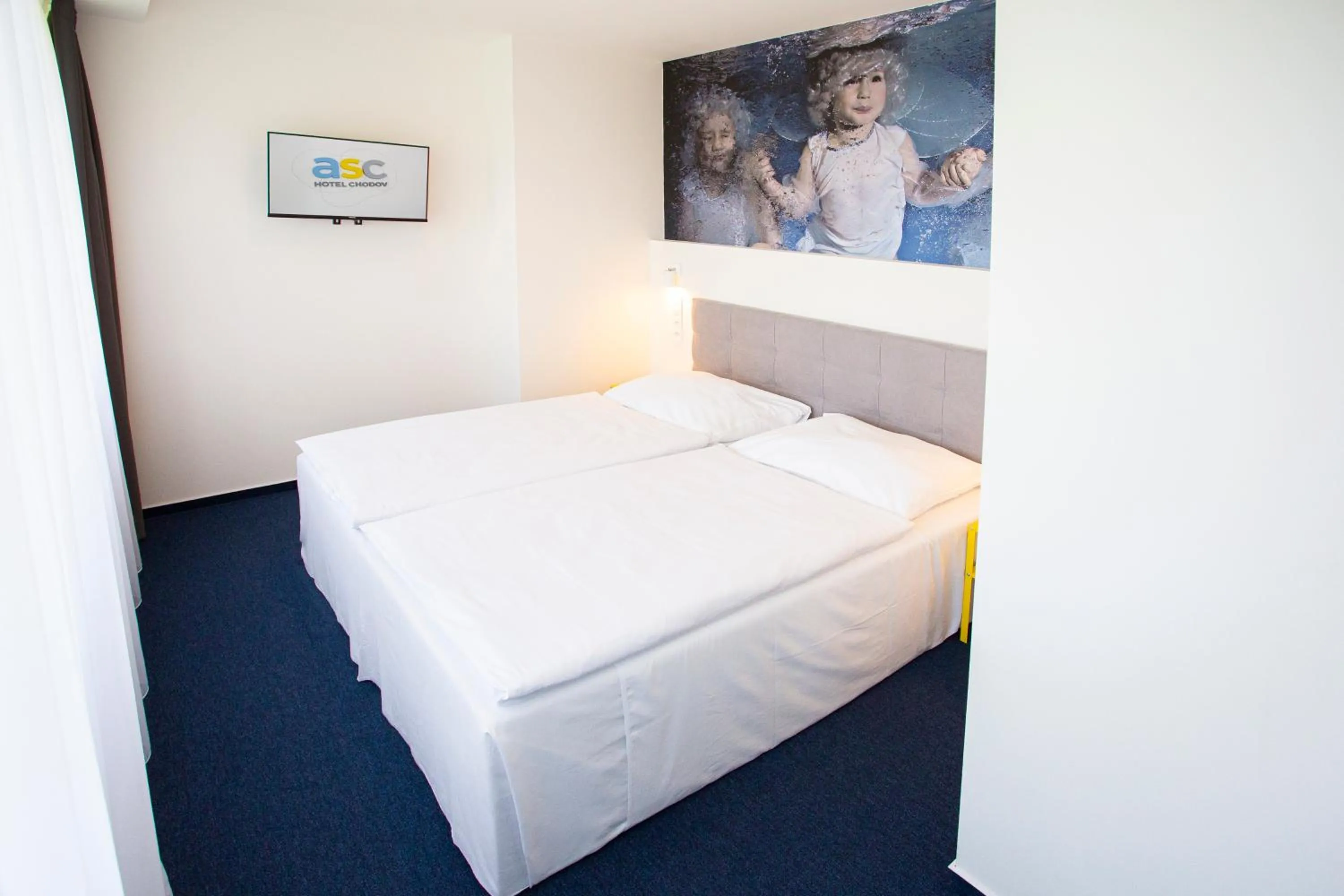 Bed in Hotel CHODOV ASC