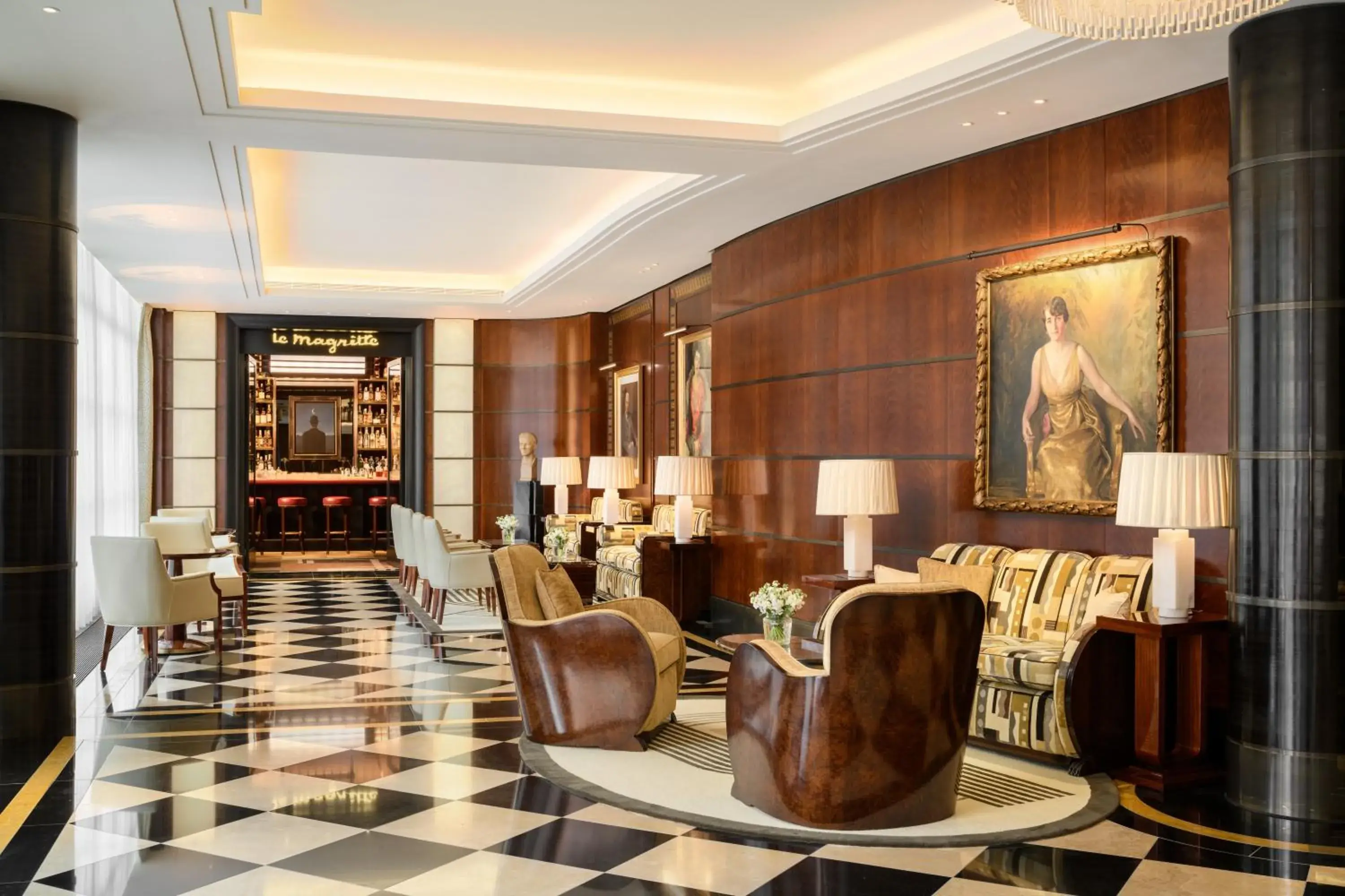 Lobby or reception in The Beaumont Mayfair Lobby or reception in The Beaumont Mayfair