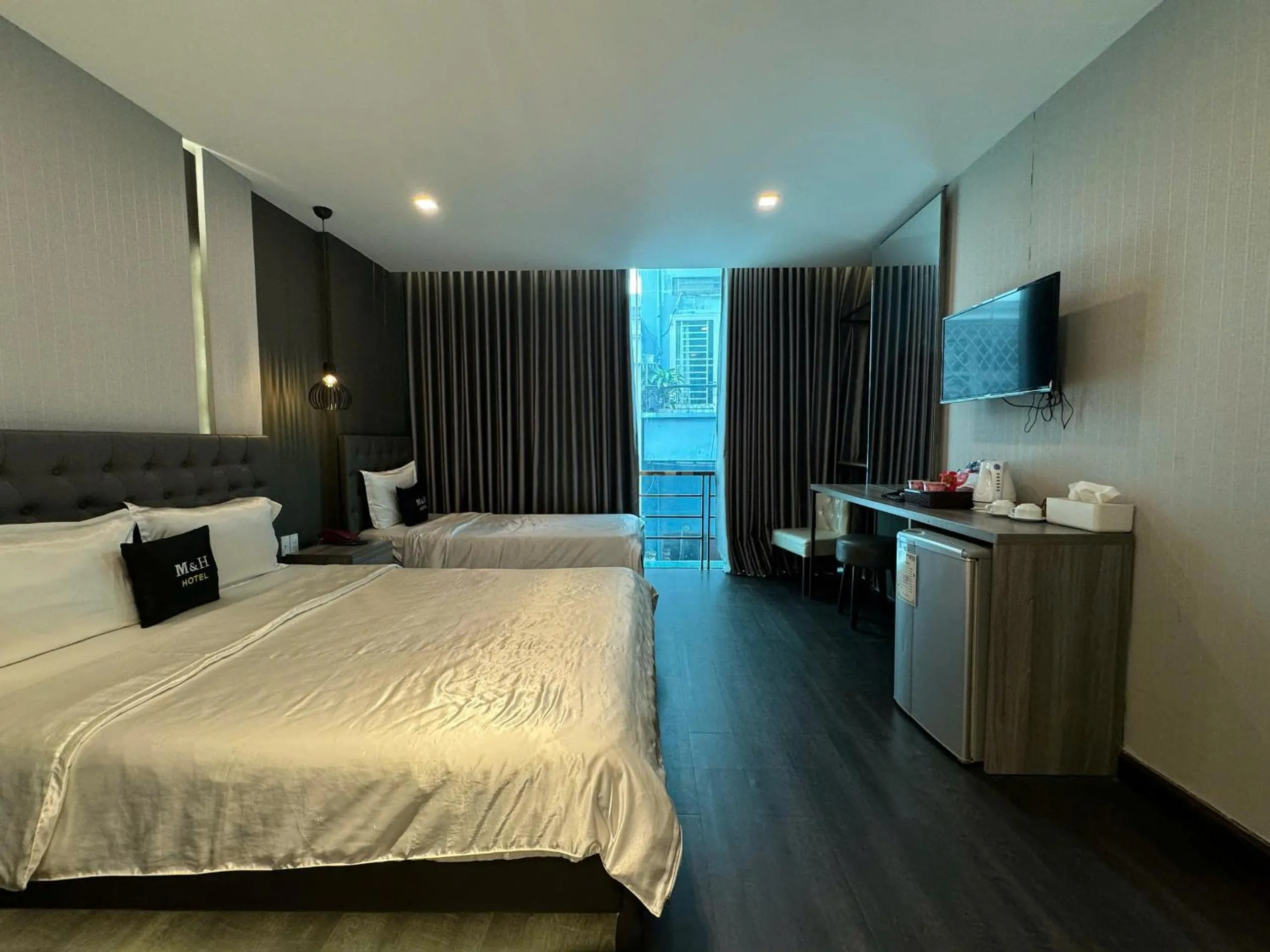Photo of the whole room, Bed in M&H Lux Hotel