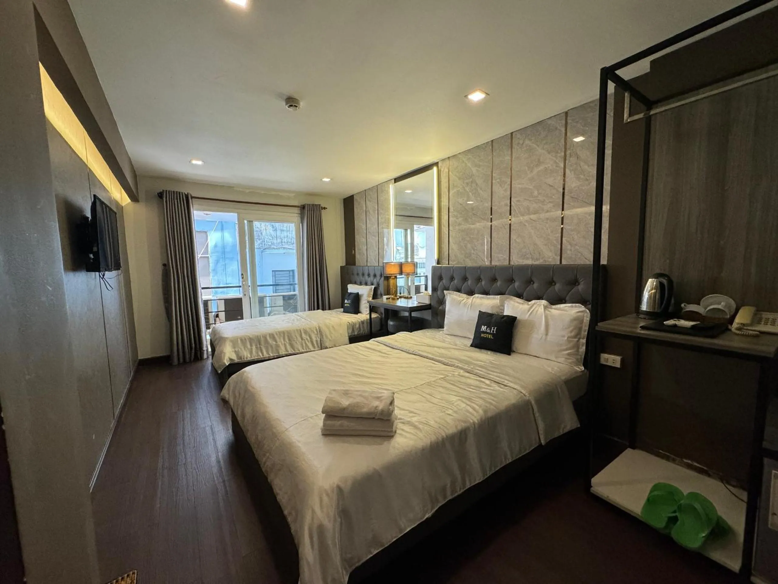 Photo of the whole room, Bed in M&H Lux Hotel