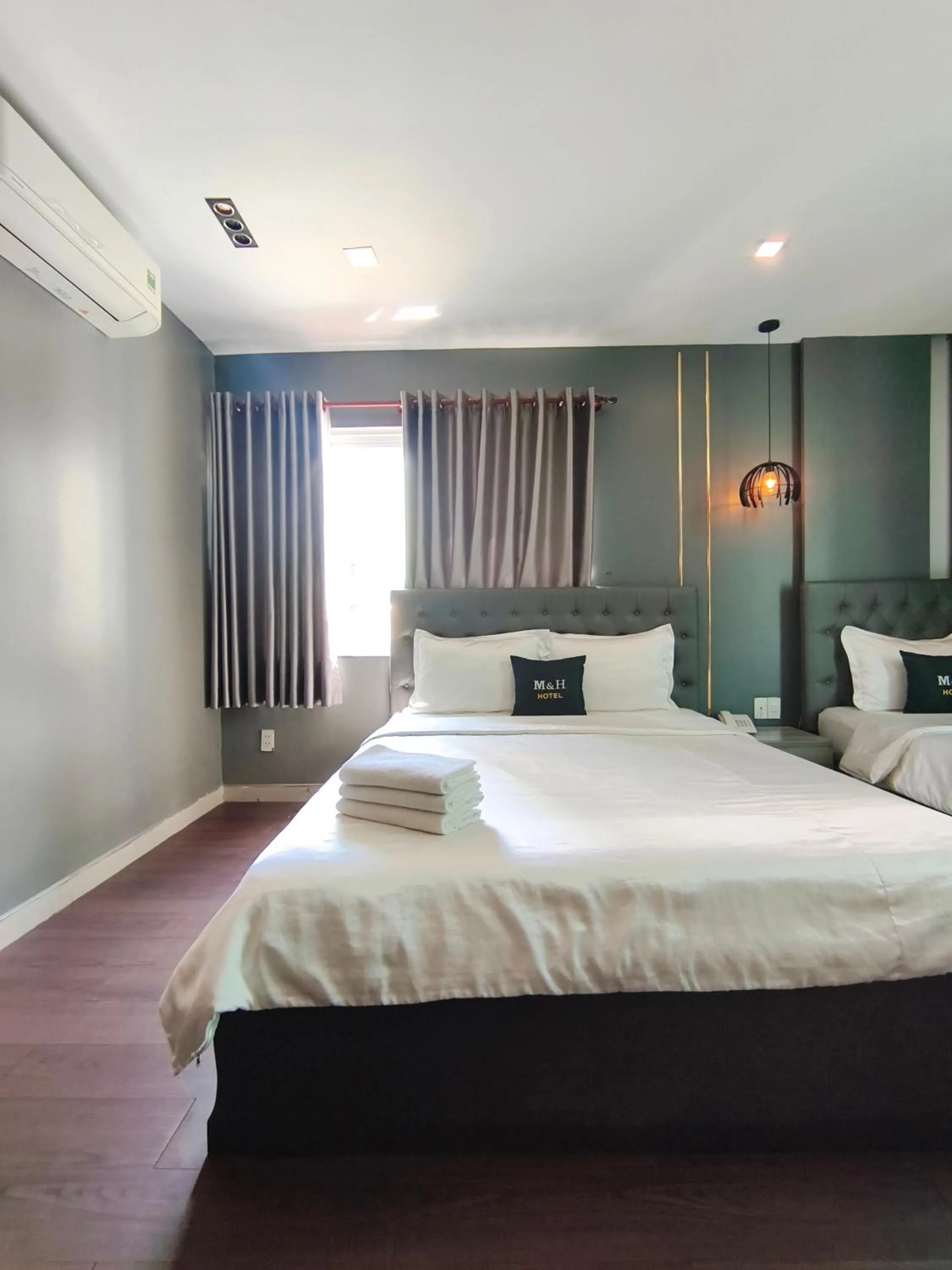 Photo of the whole room, Bed in M&H Lux Hotel