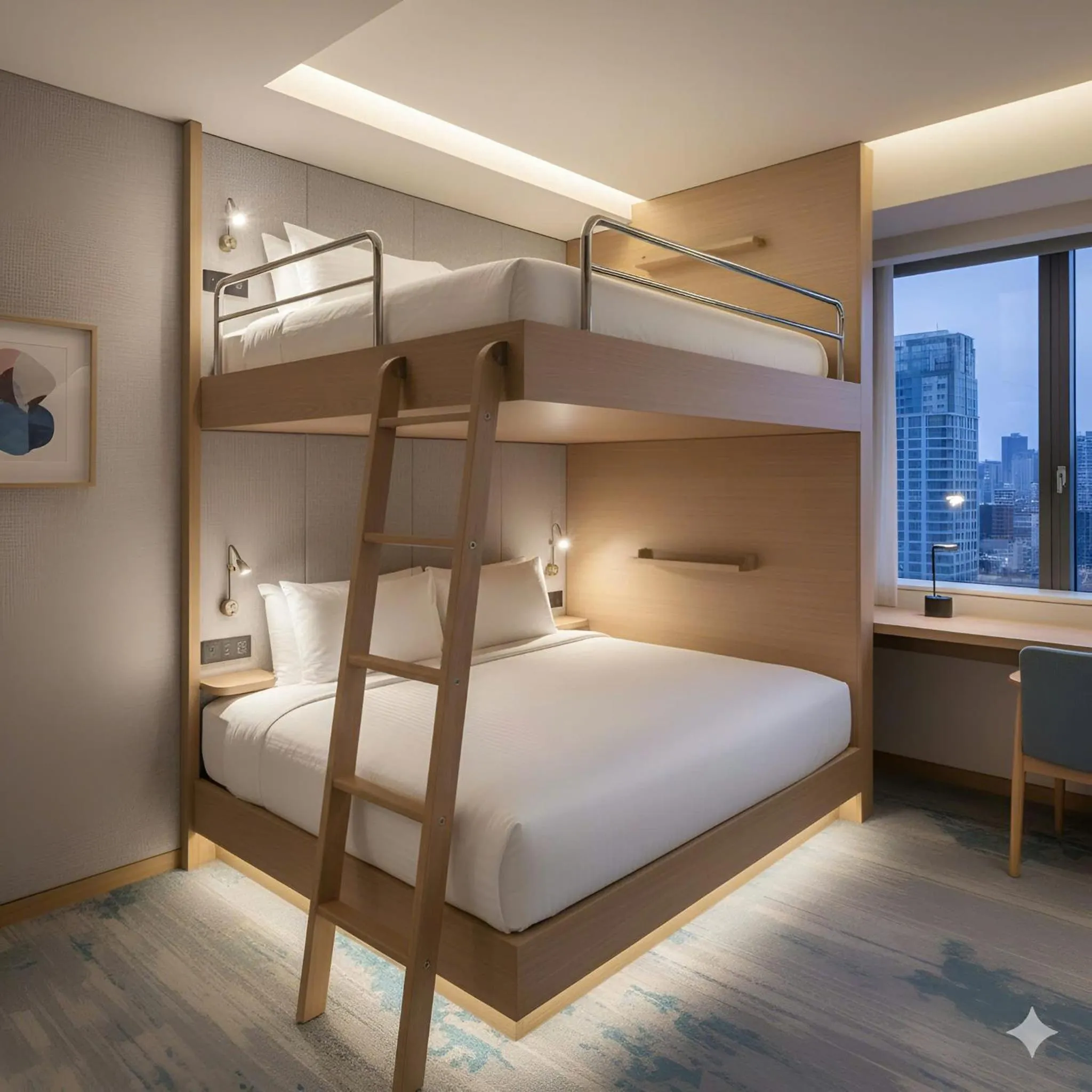Photo of the whole room, Bed in M&H Lux Hotel