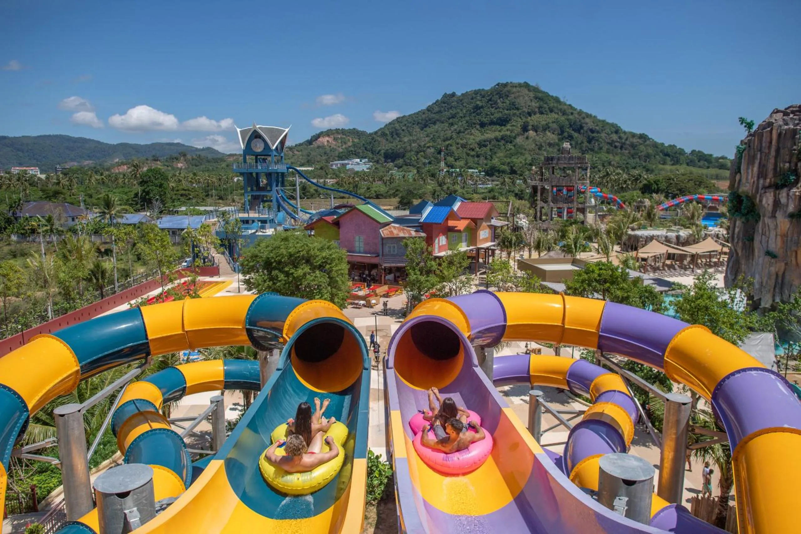 Aqua park in Karon Beachfront Apartment 724